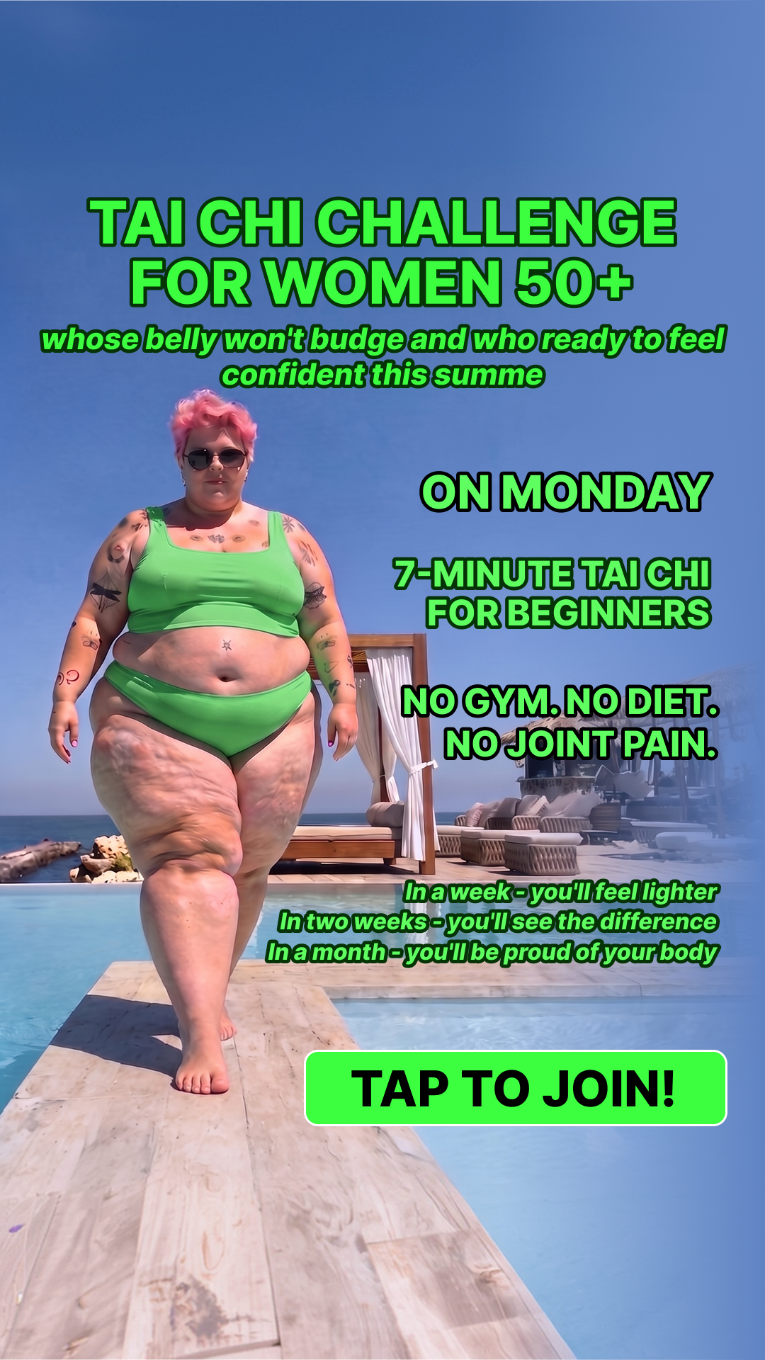 28-Day Challenge. Facebook ad