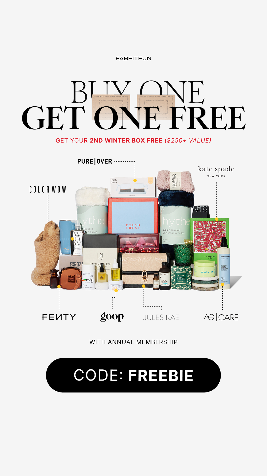FabFitFun Facebook ad