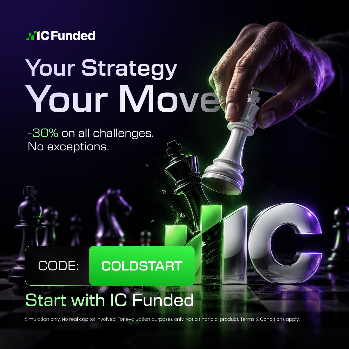 IC Funded Facebook ad: Save 30% with code COLDSTART