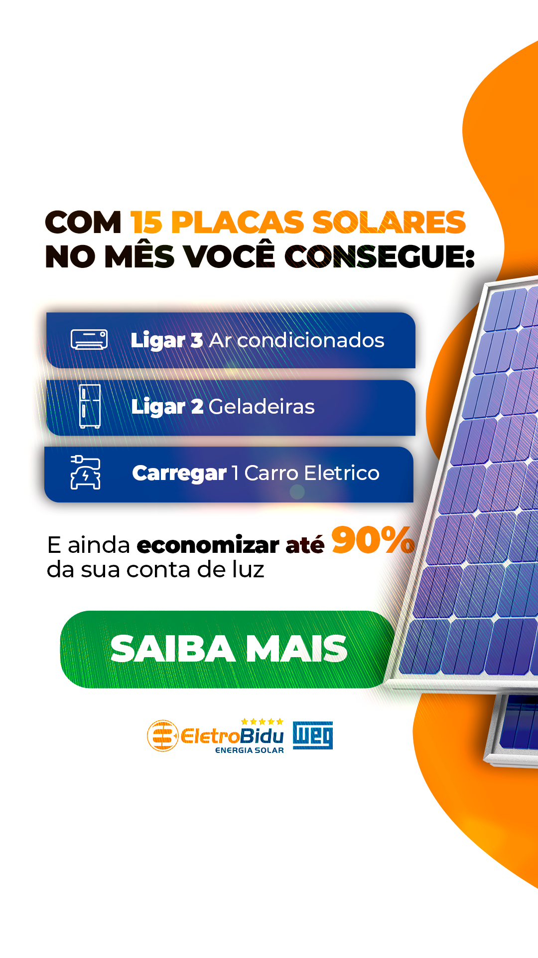 EletroBidu Solar - Unidade 03 Facebook ad
