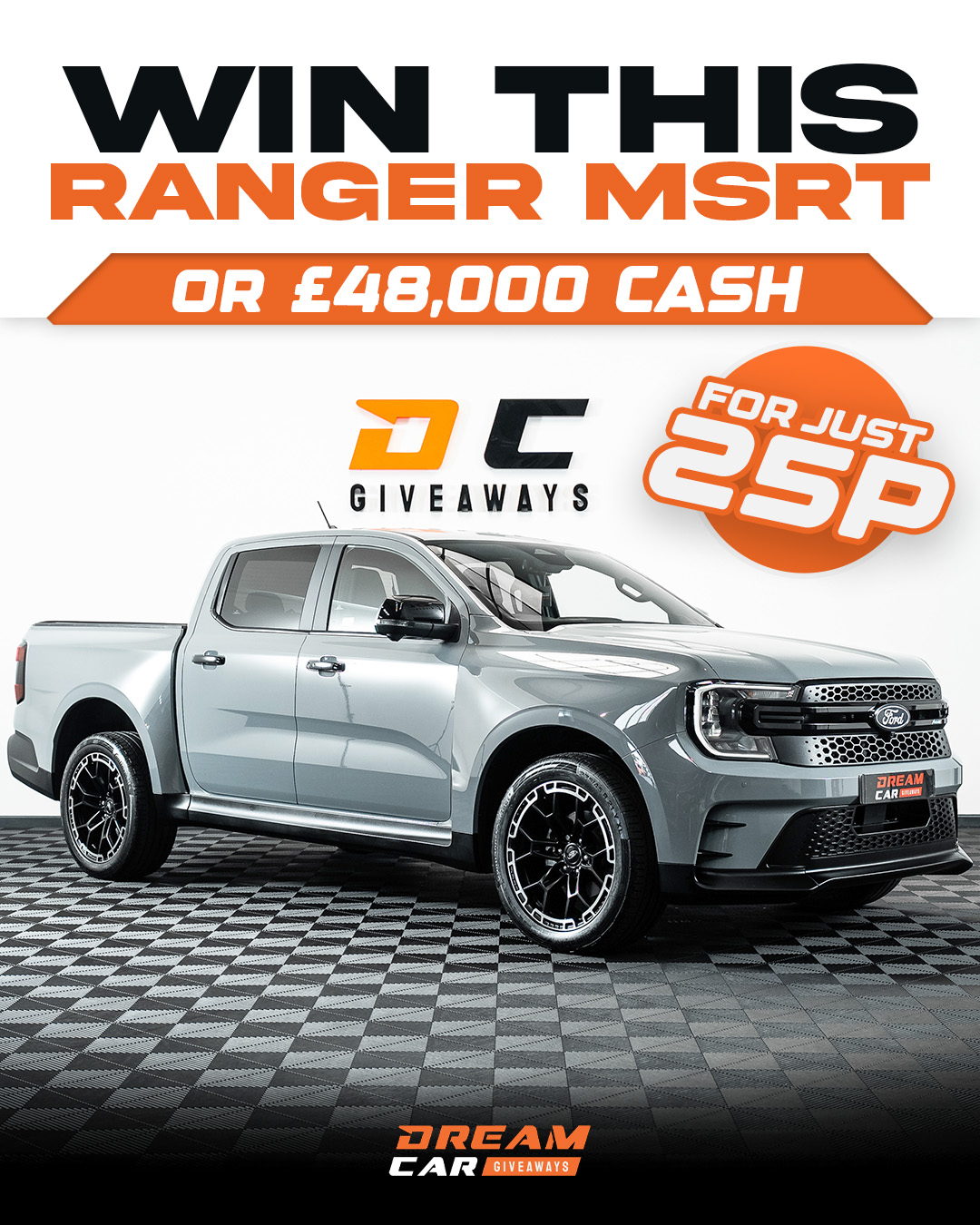 Dream Car Giveaways Facebook ad