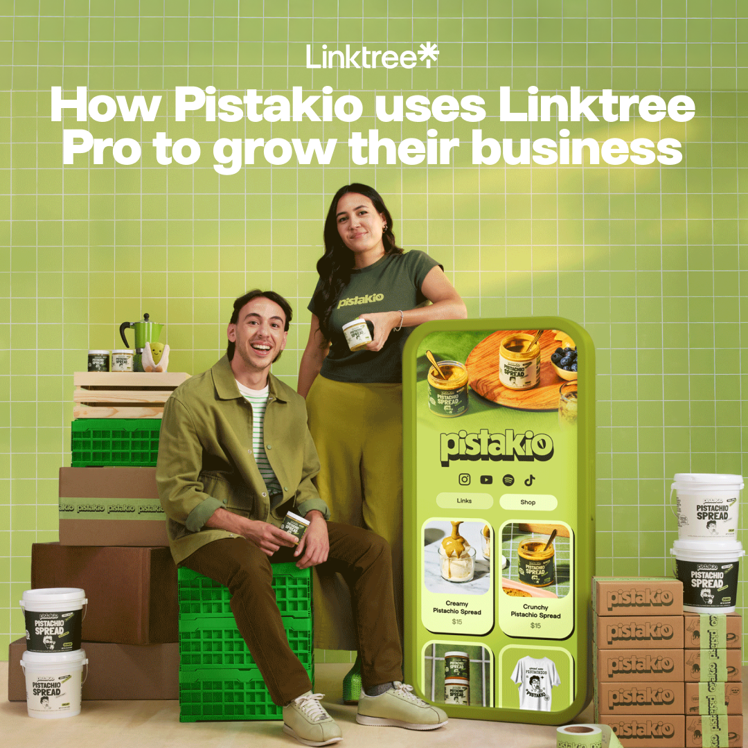 Linktree Facebook ad