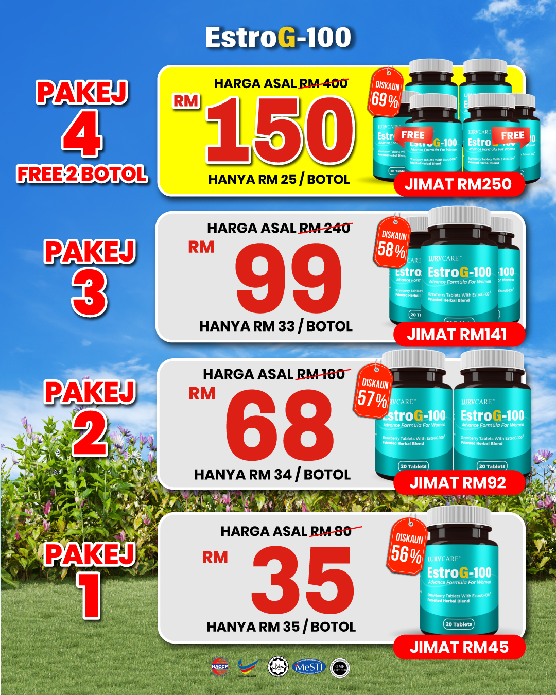 EstroG-100 - Lurvcare HQ Facebook ad