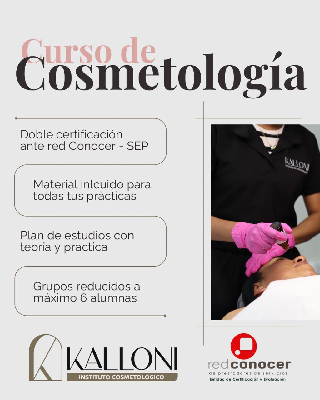 Kalloni Instituto Cosmetológico Facebook ad: ¡Inscríbete ya!