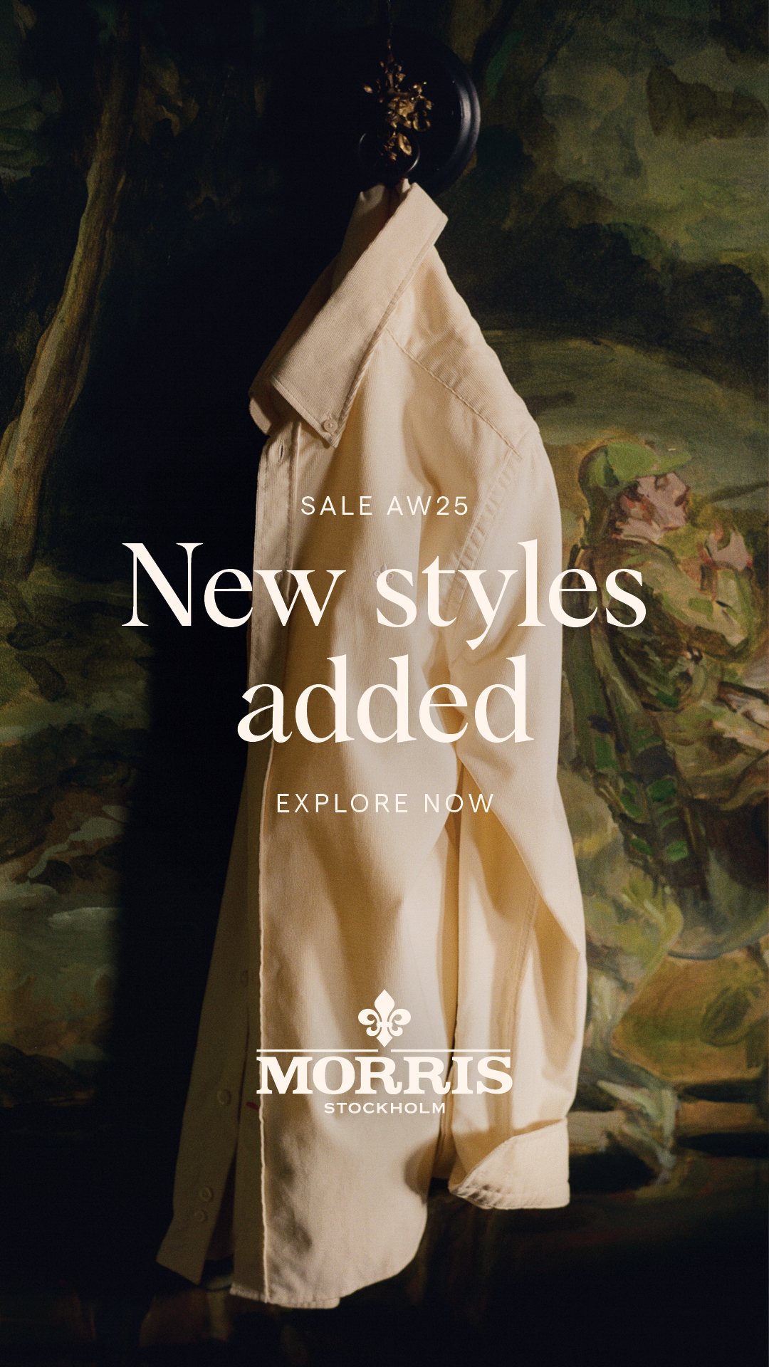 Morris Stockholm Facebook ad