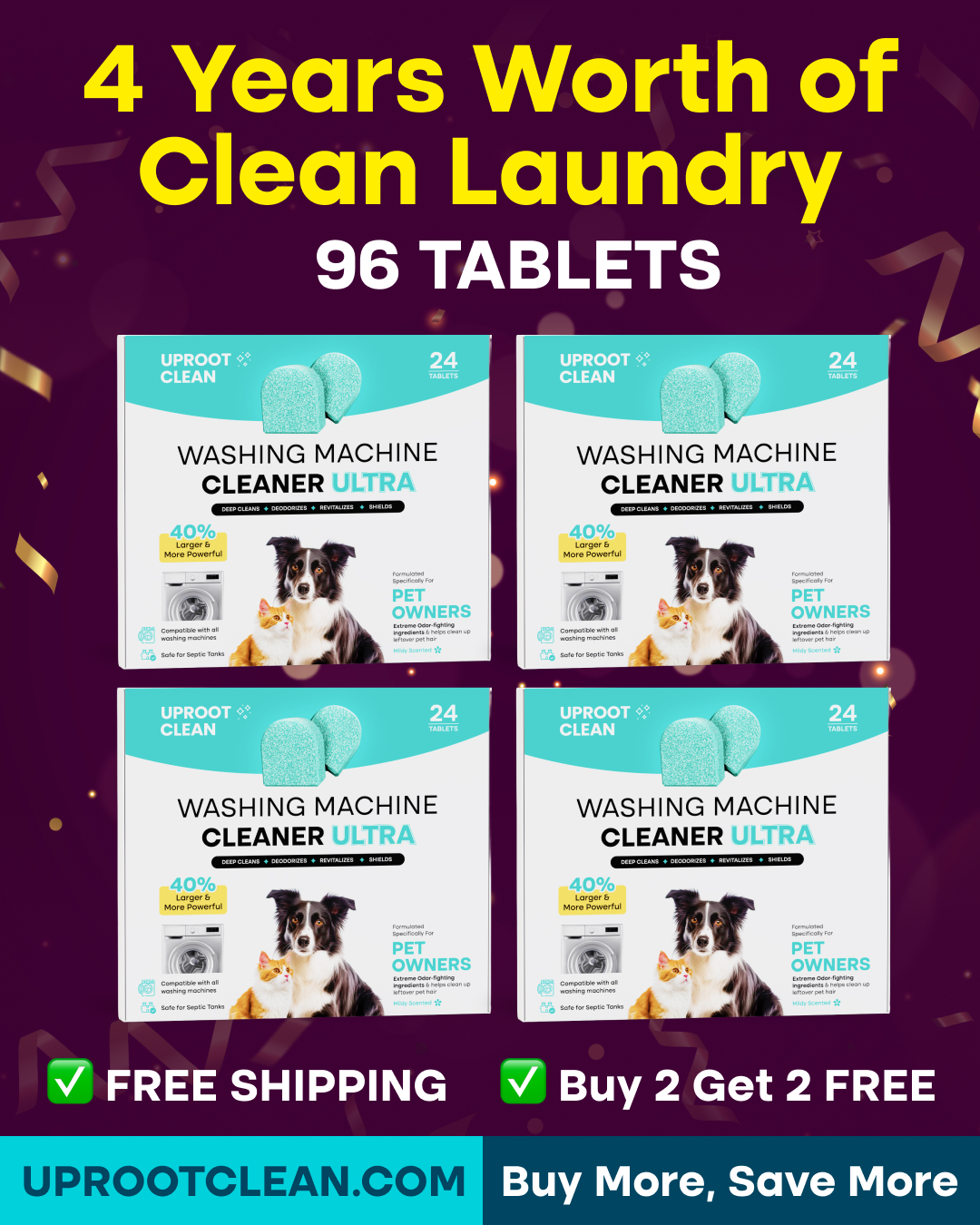 Uproot Clean Facebook ad