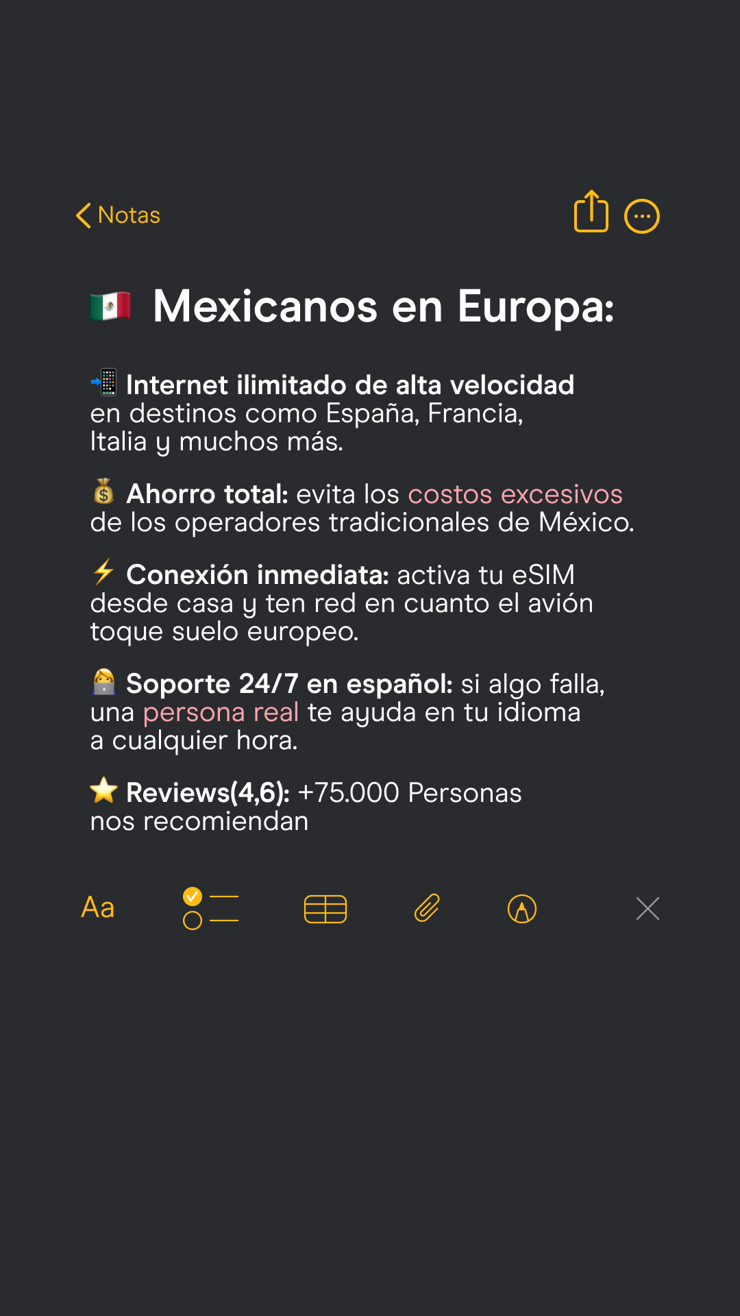 Holafly - Español Facebook ad