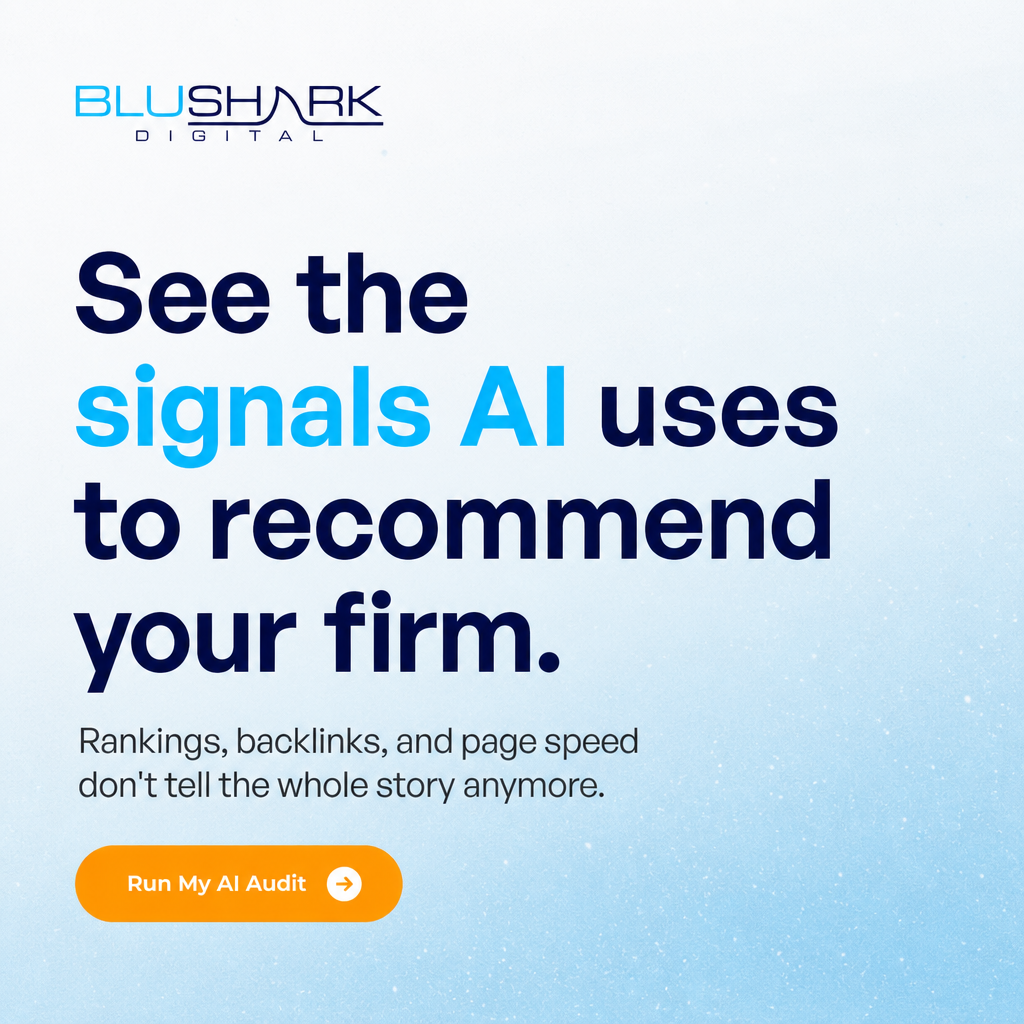BluShark Digital Facebook ad