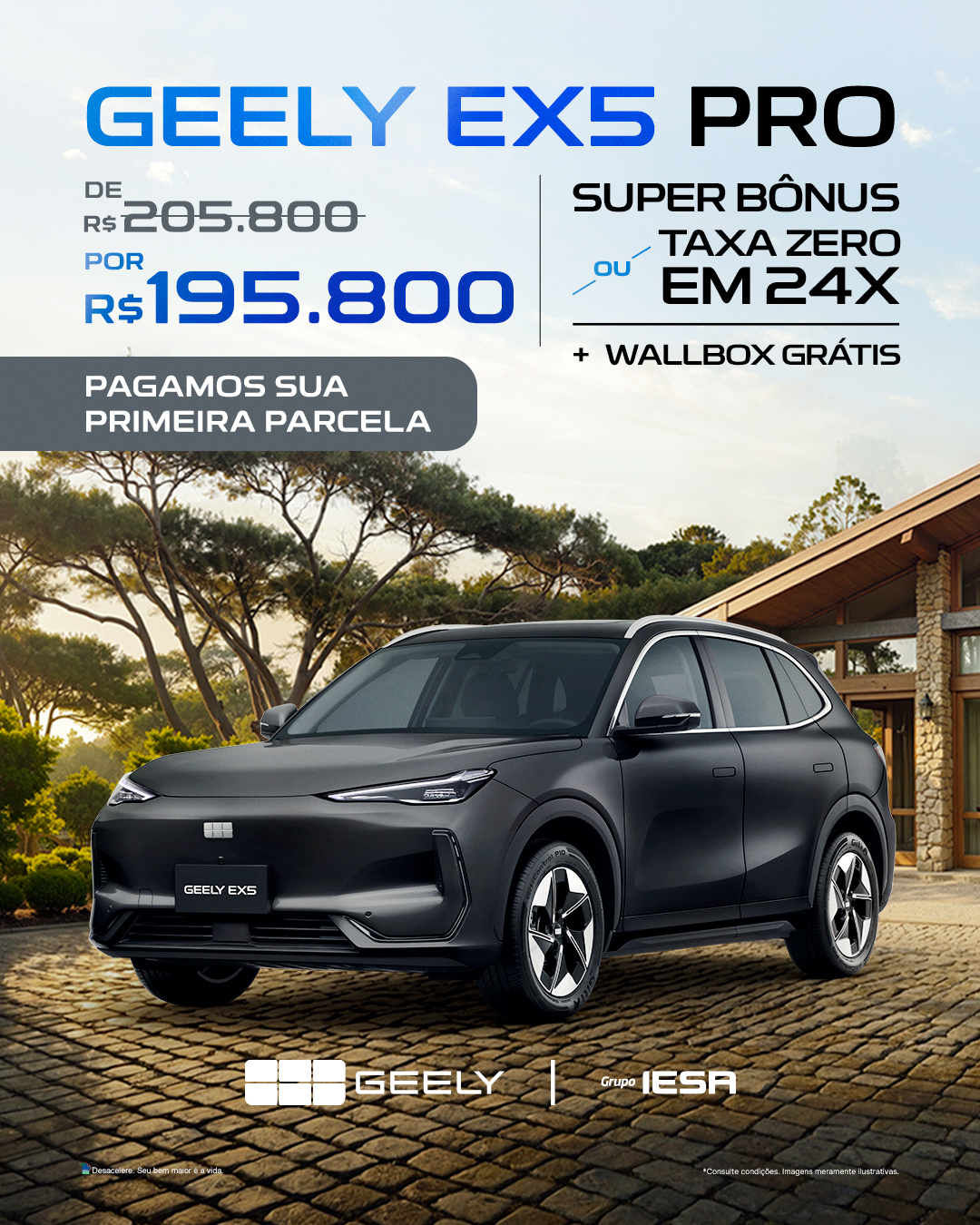 IESA Geely Facebook ad: Fale com um especialista