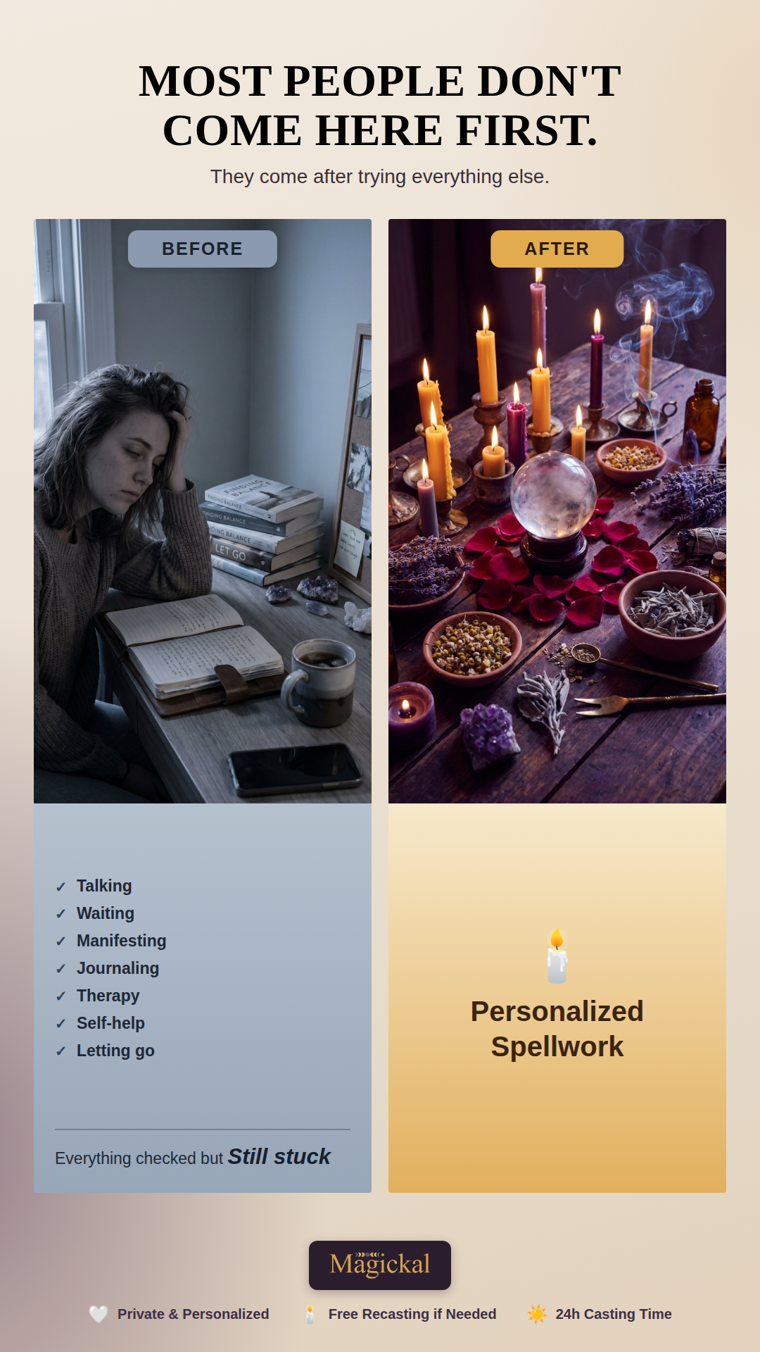 Magickal Spot Facebook ad