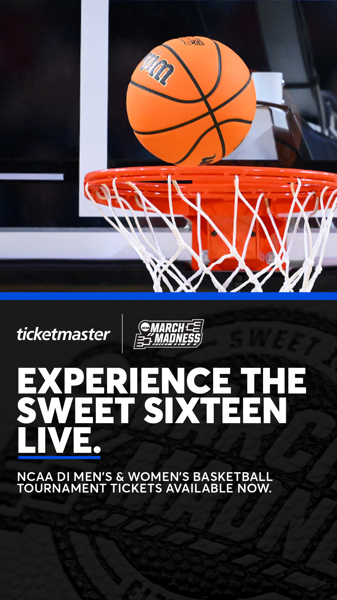 Ticketmaster Facebook ad