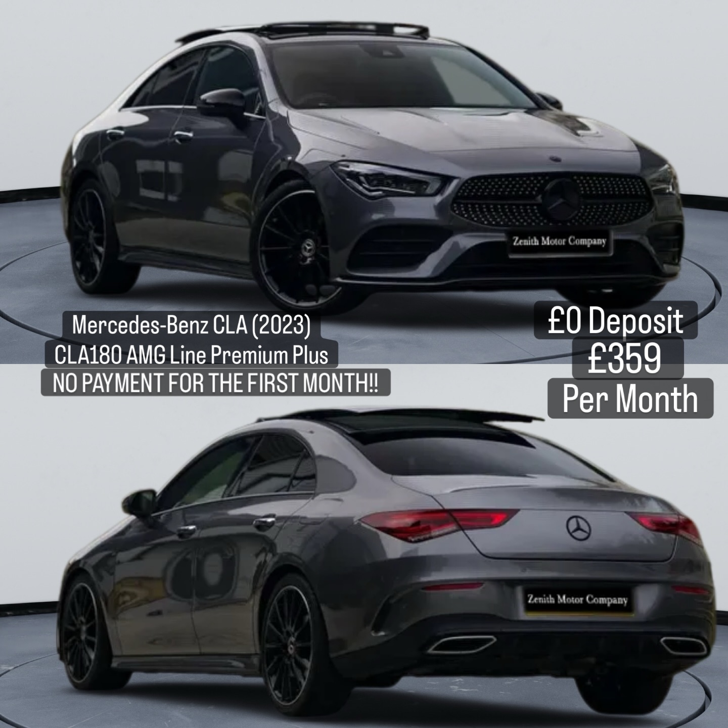 walee_zenith Facebook ad: £0 Deposit £359 PCM 