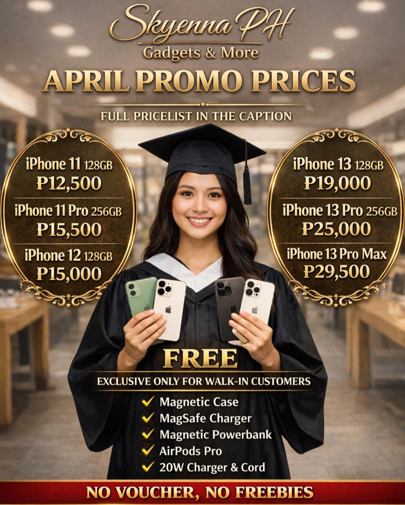 Skyenna PH Gadgets & More Facebook ad: πππππ πππππ ππππππ πππ ππππ!