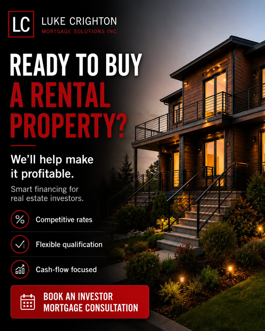 Luke Crighton Mortgage Solutions Inc Facebook ad