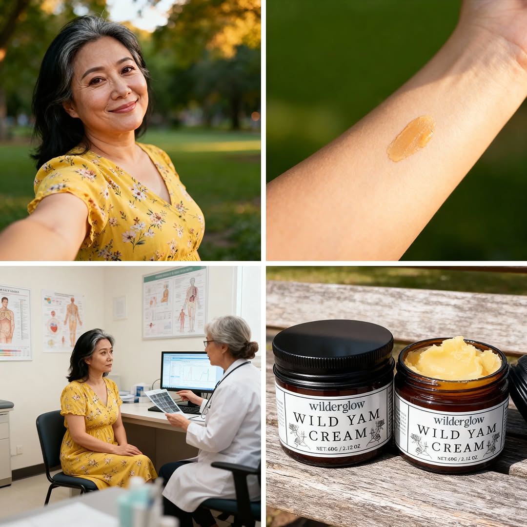Wilderglow Facebook ad: Losing Yourself To Peri/Menopause? Read This
