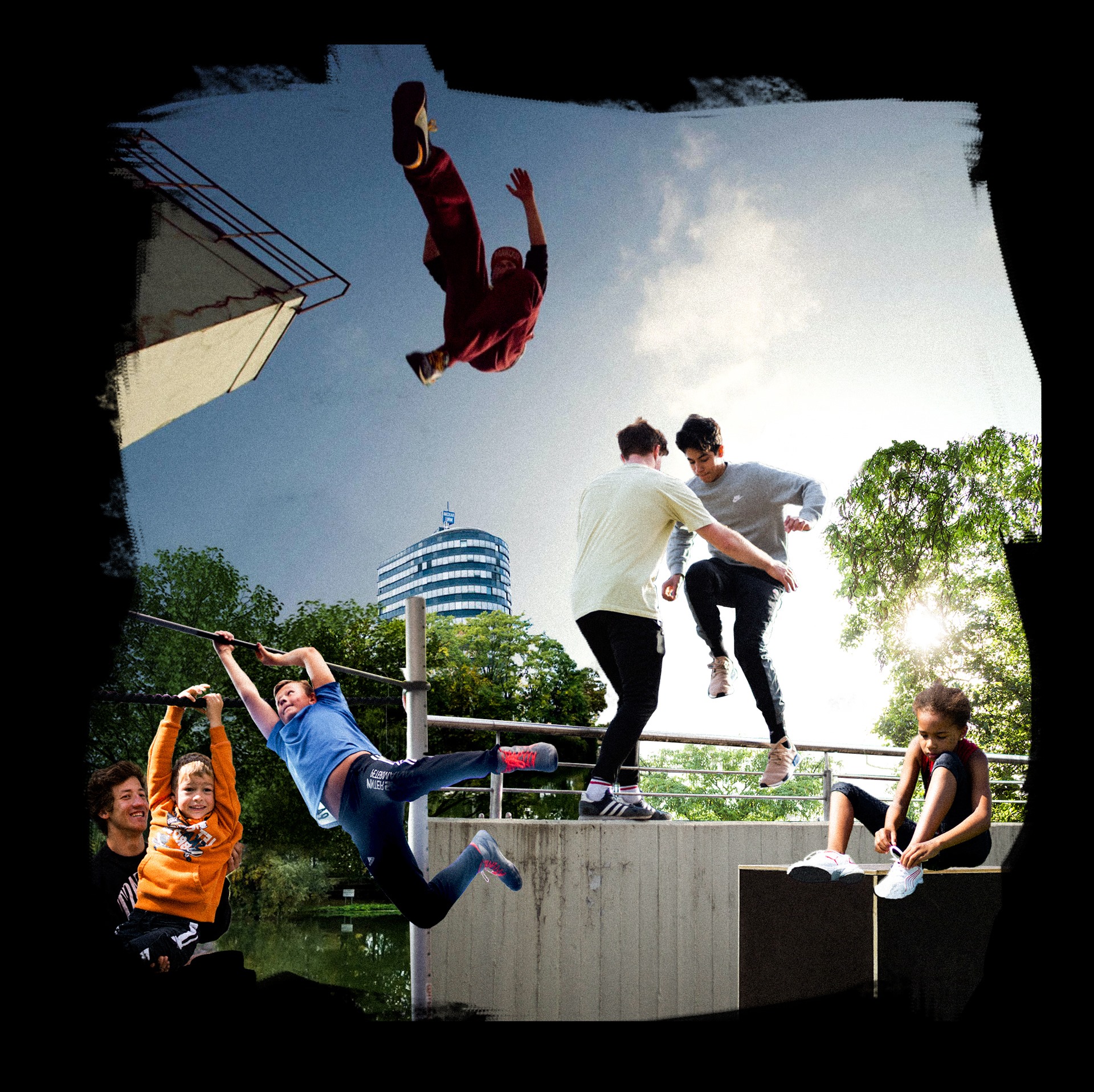 Yest Sports Facebook ad: Ferienprogramme, die Kinder stärken