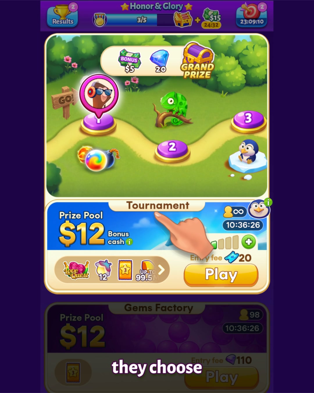 Bubble Cash Facebook ad: Play to EARN