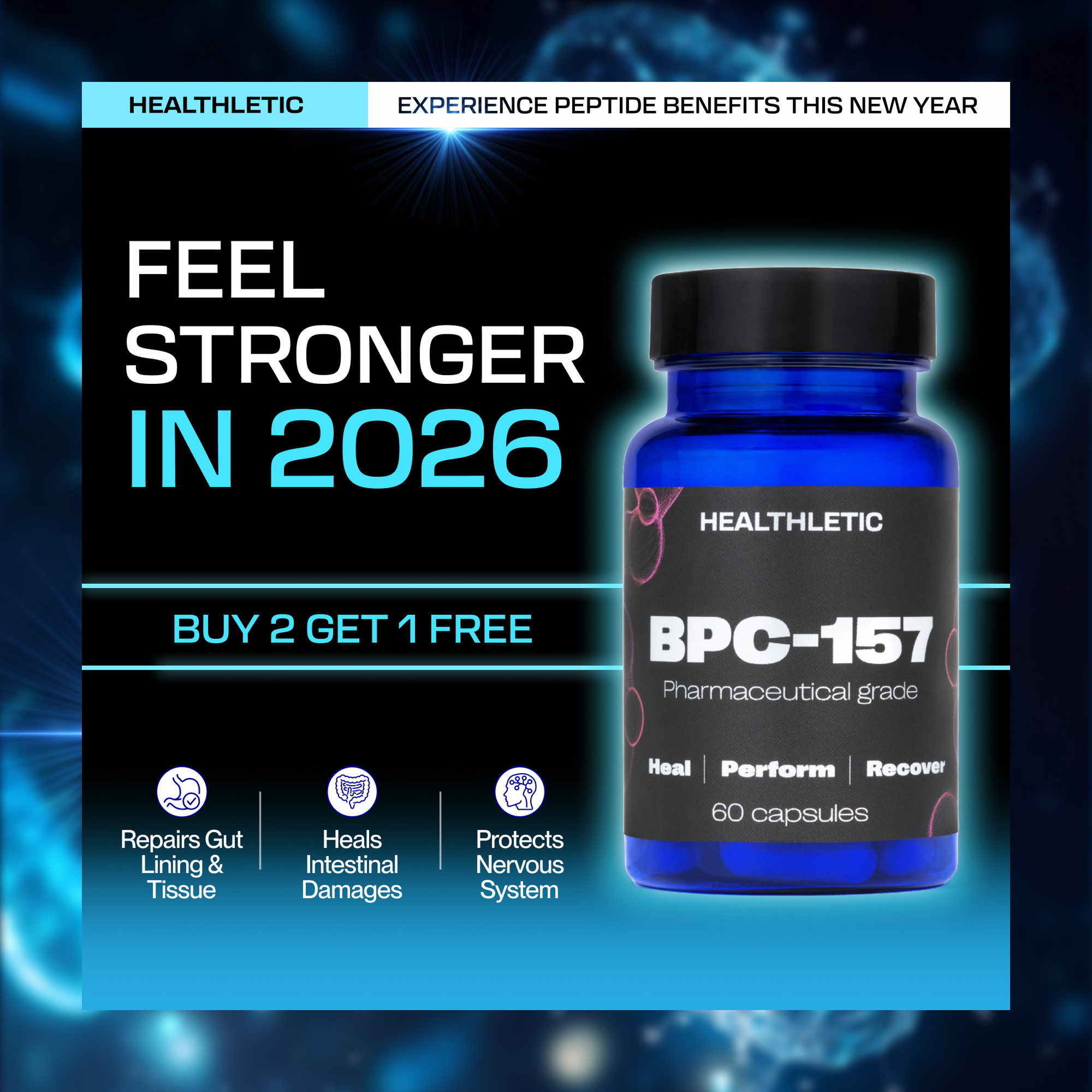Healthletic Facebook ad