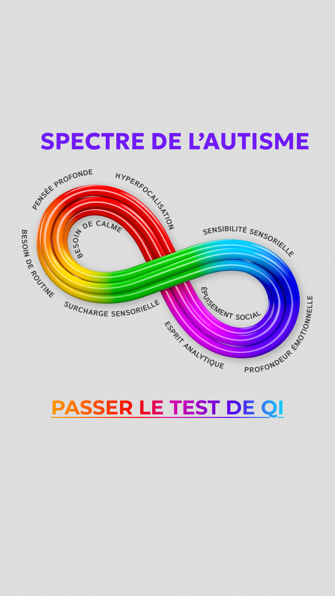 International IQ test Facebook ad
