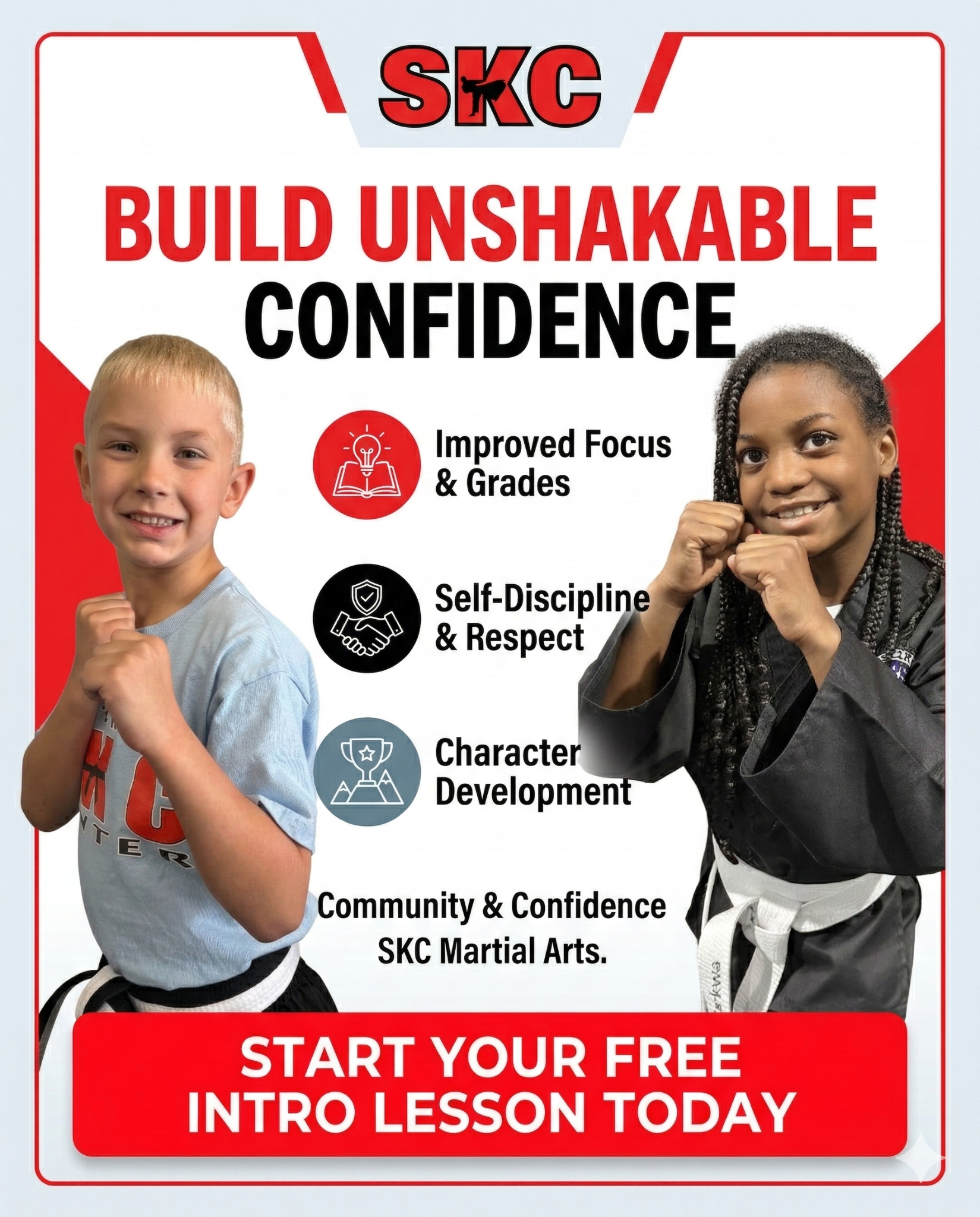 Seigler's Karate Center Facebook ad