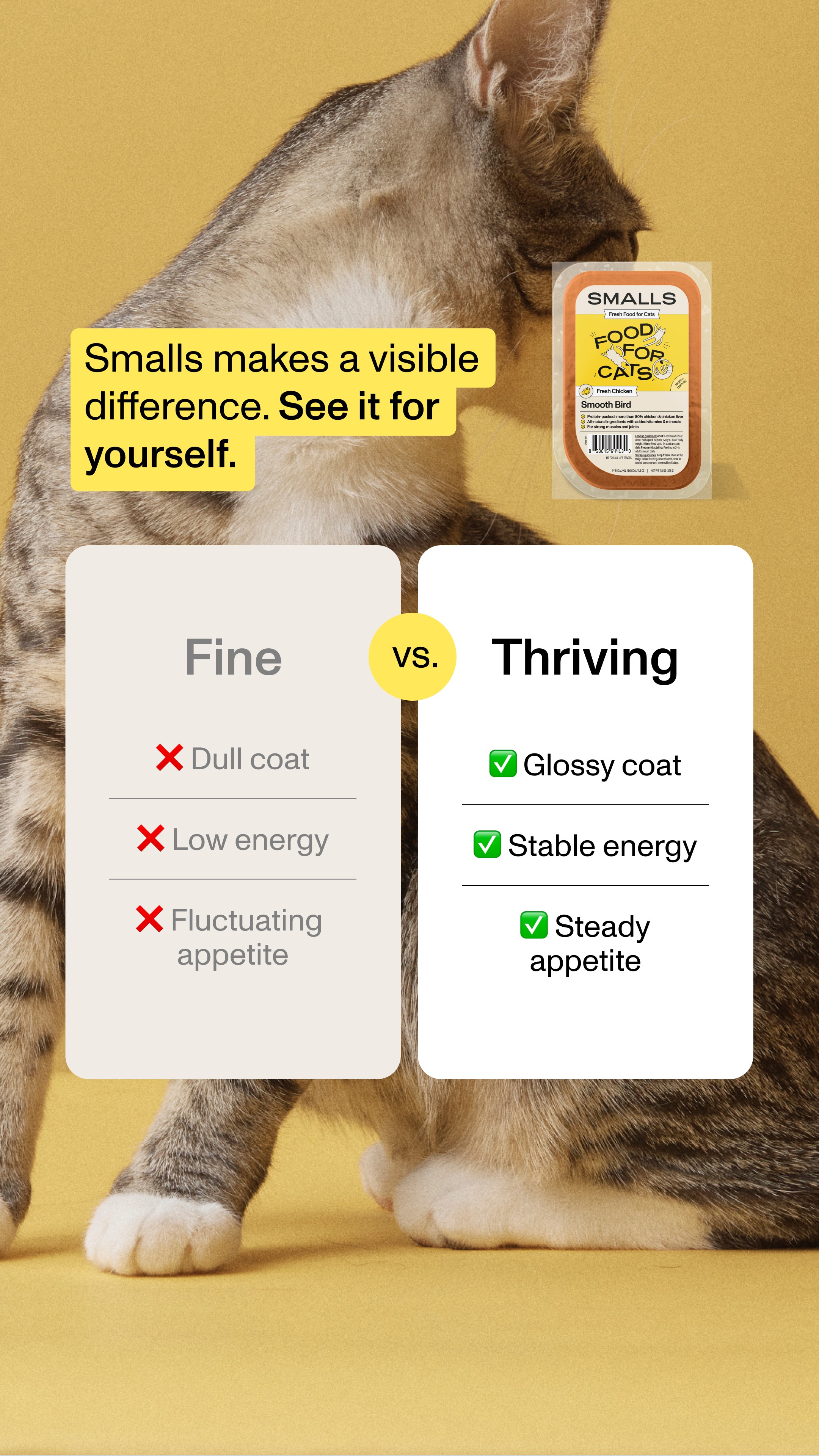Smalls Facebook ad