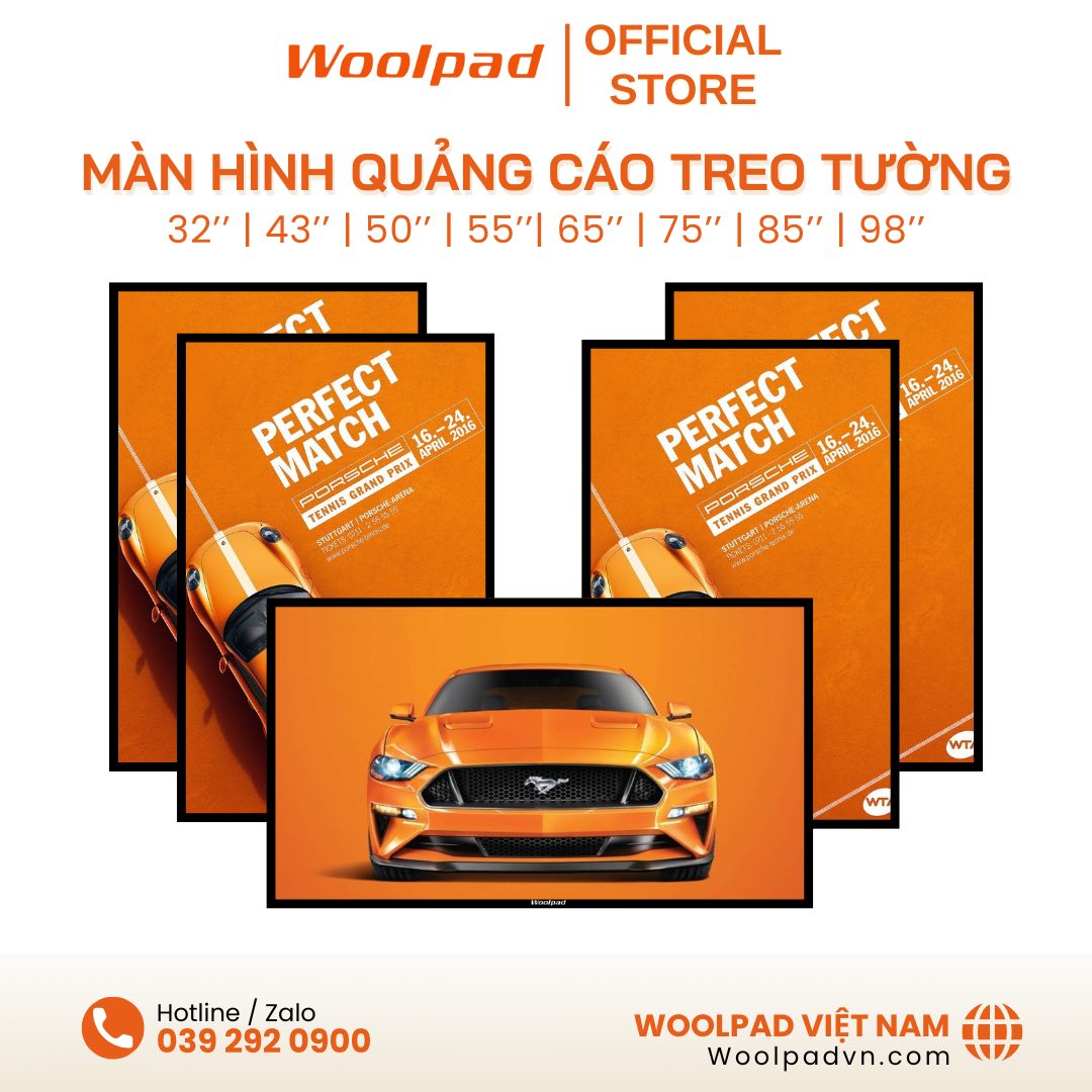 Woolpad Việt Nam Facebook ad: MÀN HÌNH QUẢNG CÁO TREO TƯỜNG CHUYÊN DỤNG…