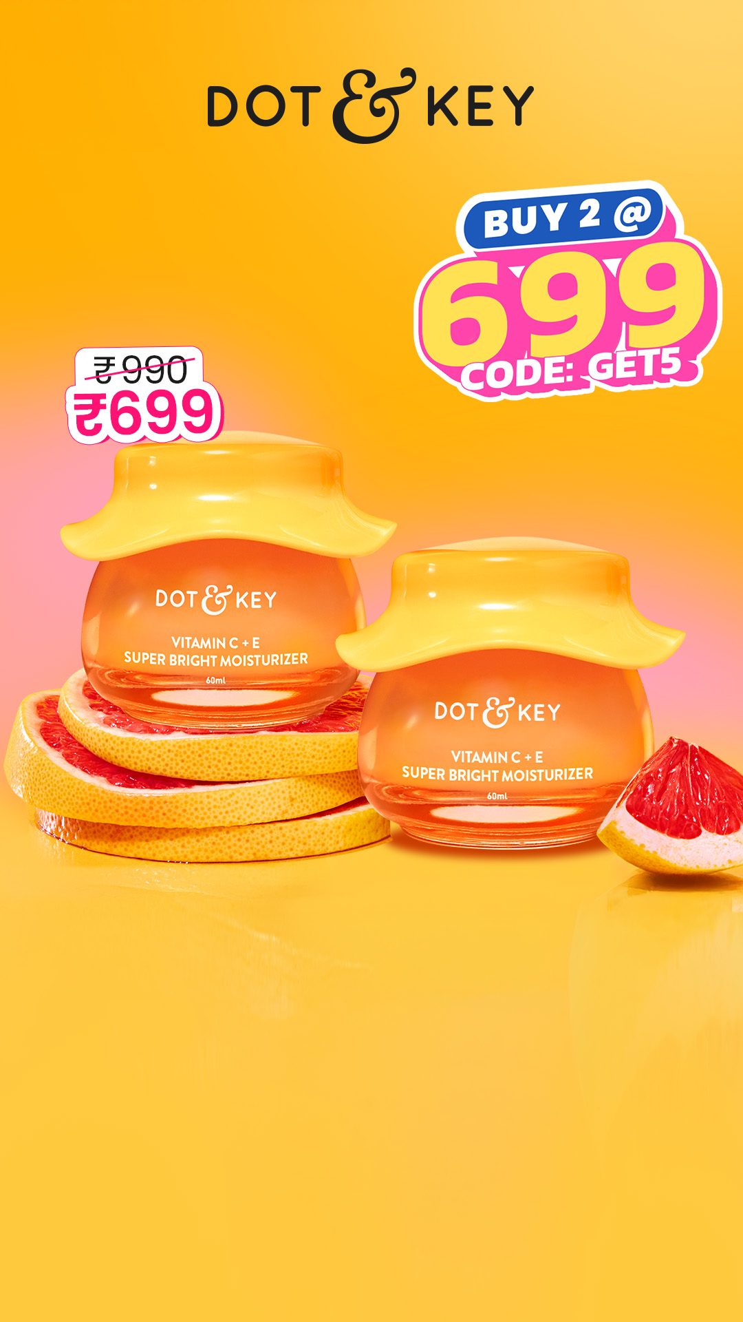 Dot & Key Facebook ad