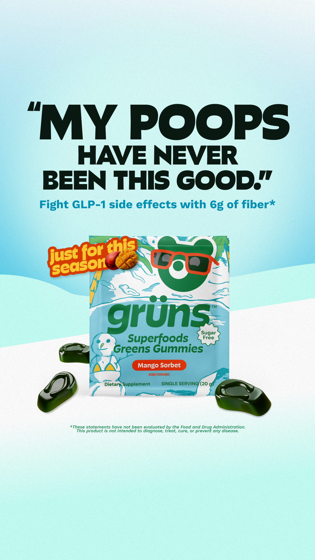 Grüns Facebook ad