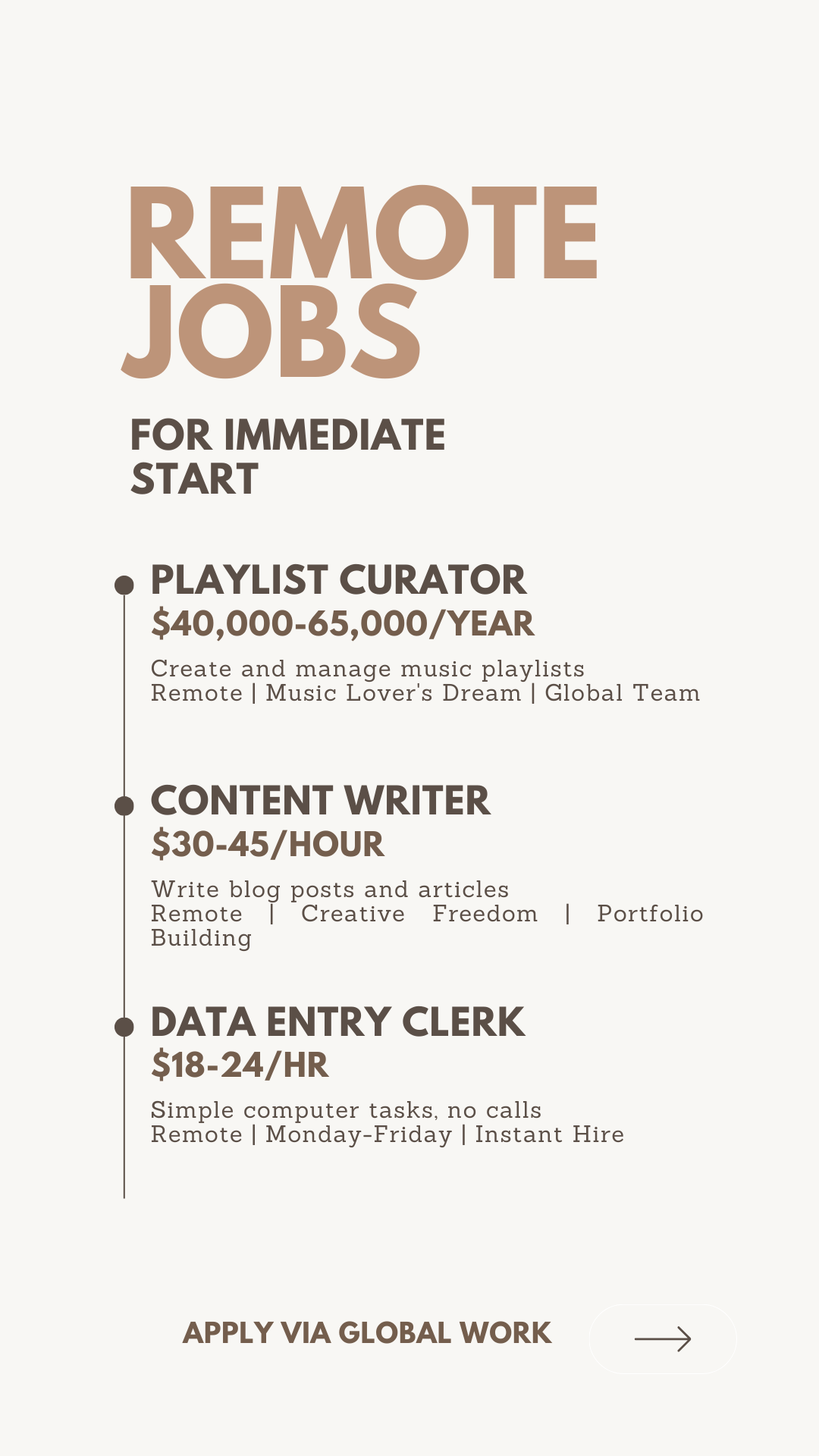 Next Job Frontier Facebook ad: Find Remote Jobs