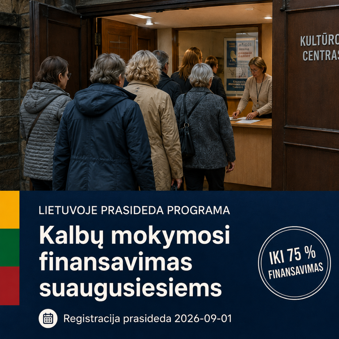 Užsienio kalbų ir tobulėjimo centras Facebook ad