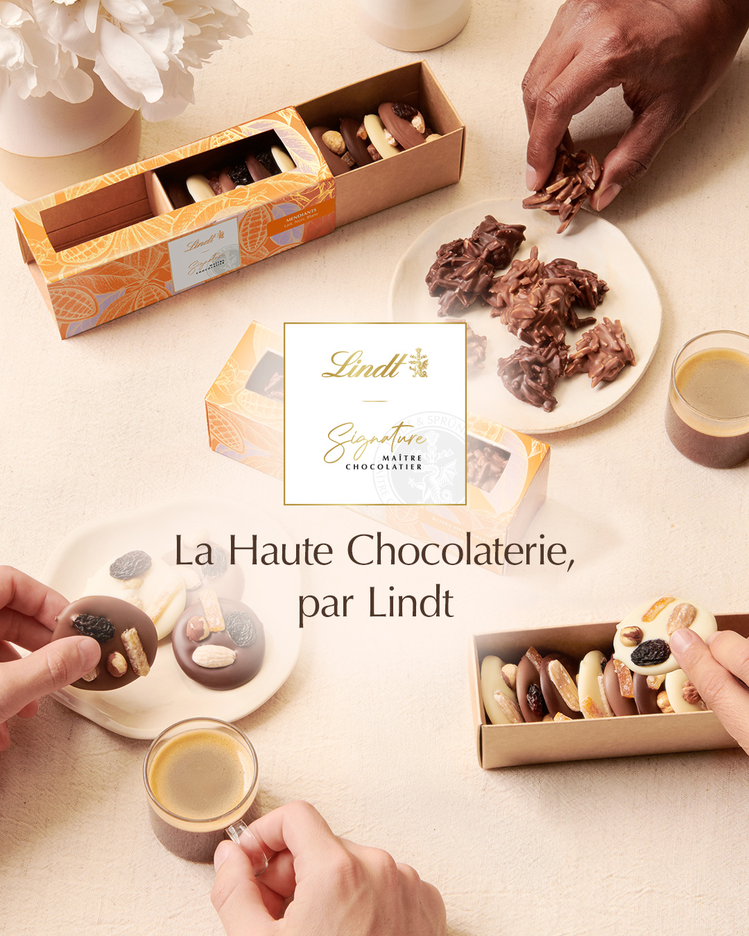 Lindt Facebook ad