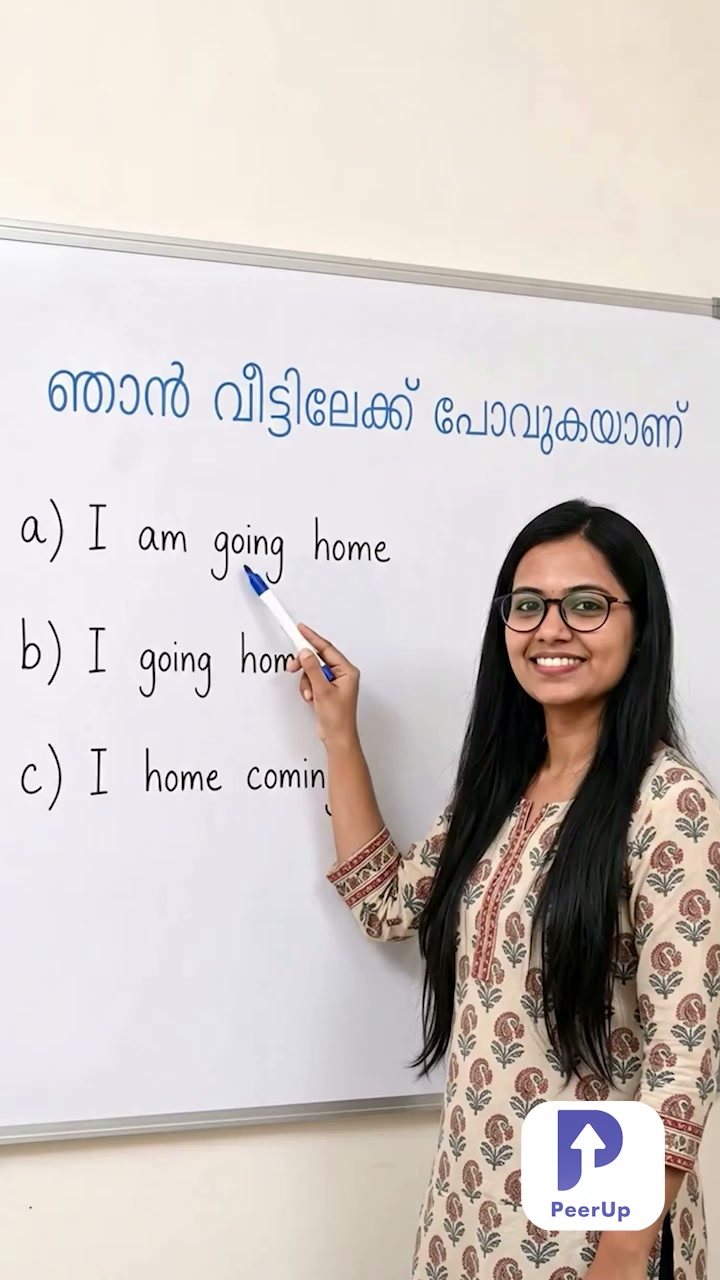 PeerUp - English Speaking App Facebook ad: Learn English with ₹3