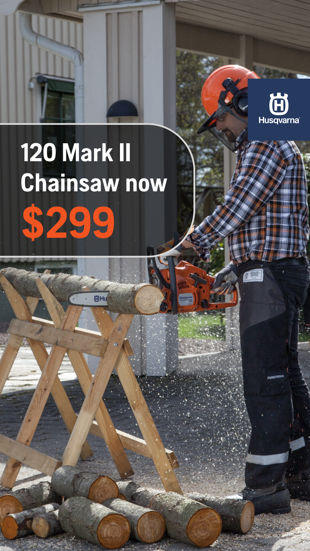 Husqvarna Facebook ad