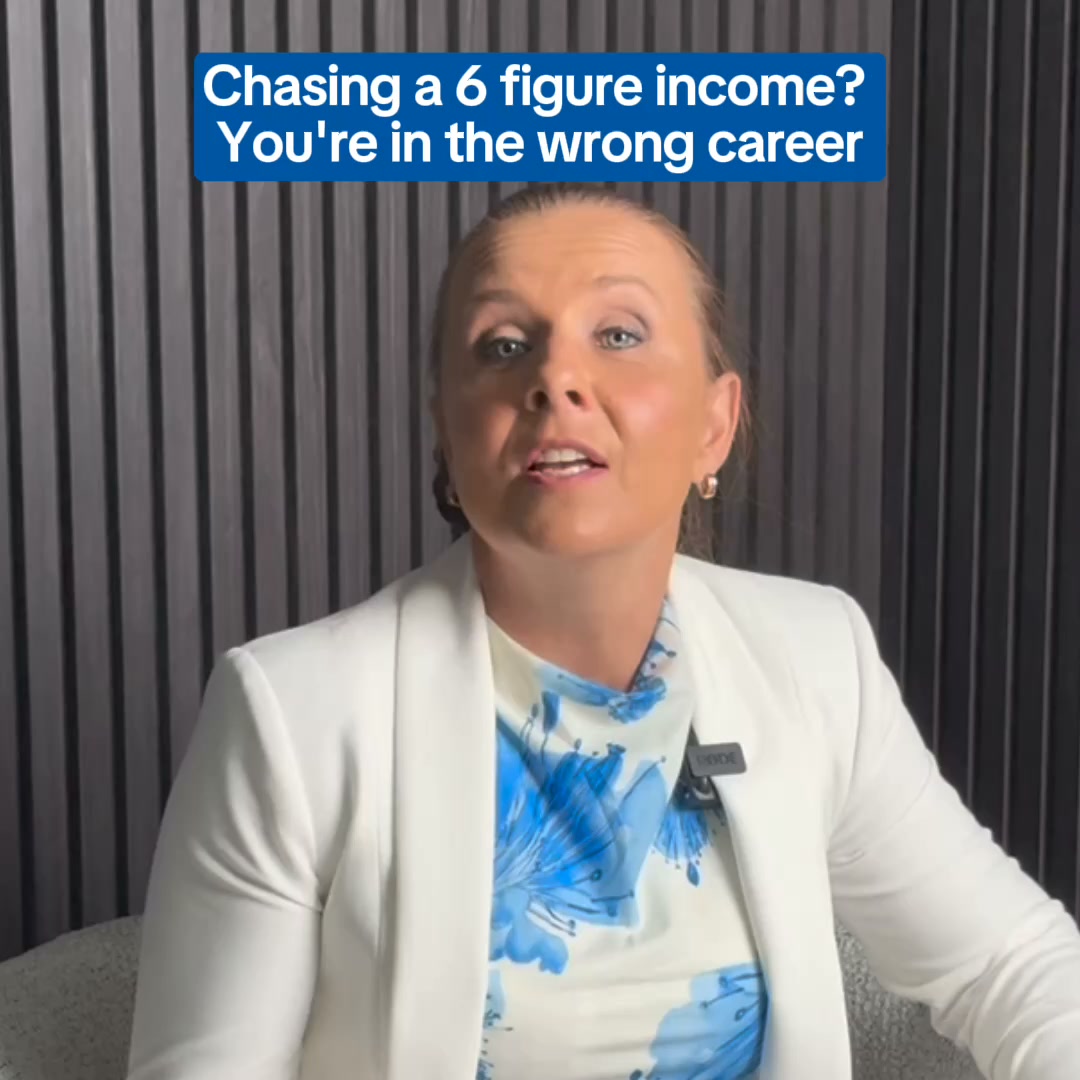 Real Estate Academy Australia - RTO 32426 Facebook ad: A career with a 6 figure income