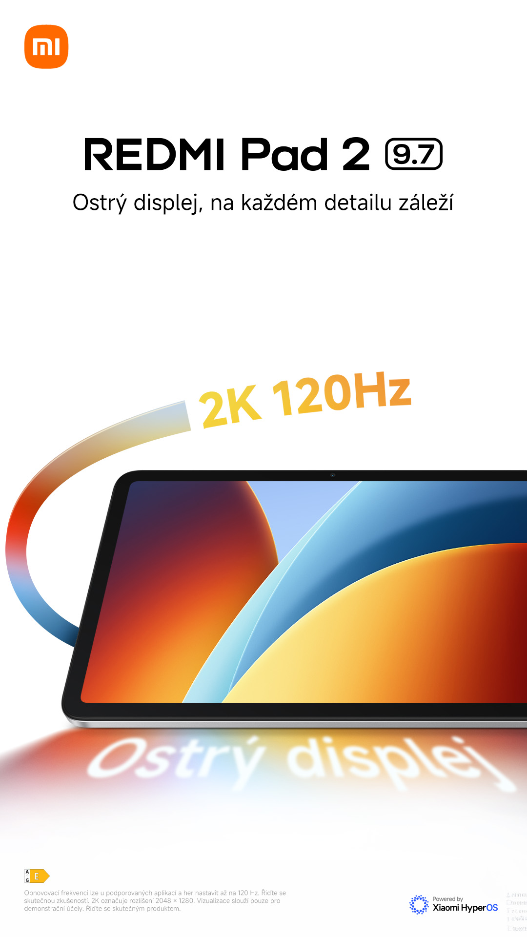 Xiaomi Česká republika Facebook ad: Pohlcující křišťálově čistý displej, živé barvy a precizní…