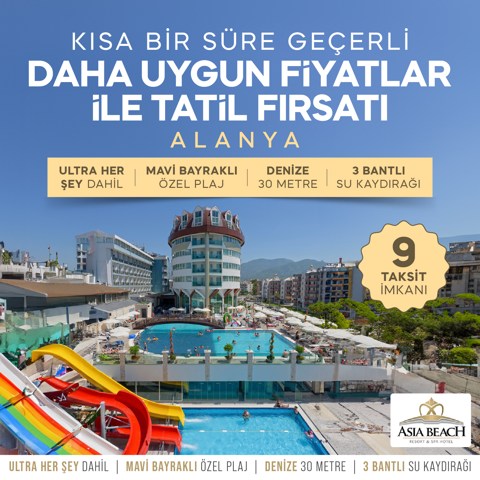 Asia Beach Resort & Spa Hotel Facebook ad from Feb 20, 2026