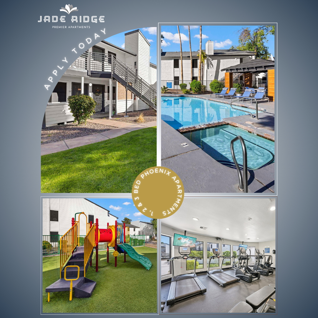 Jade Ridge Apartments Facebook ad from May 16, 2026