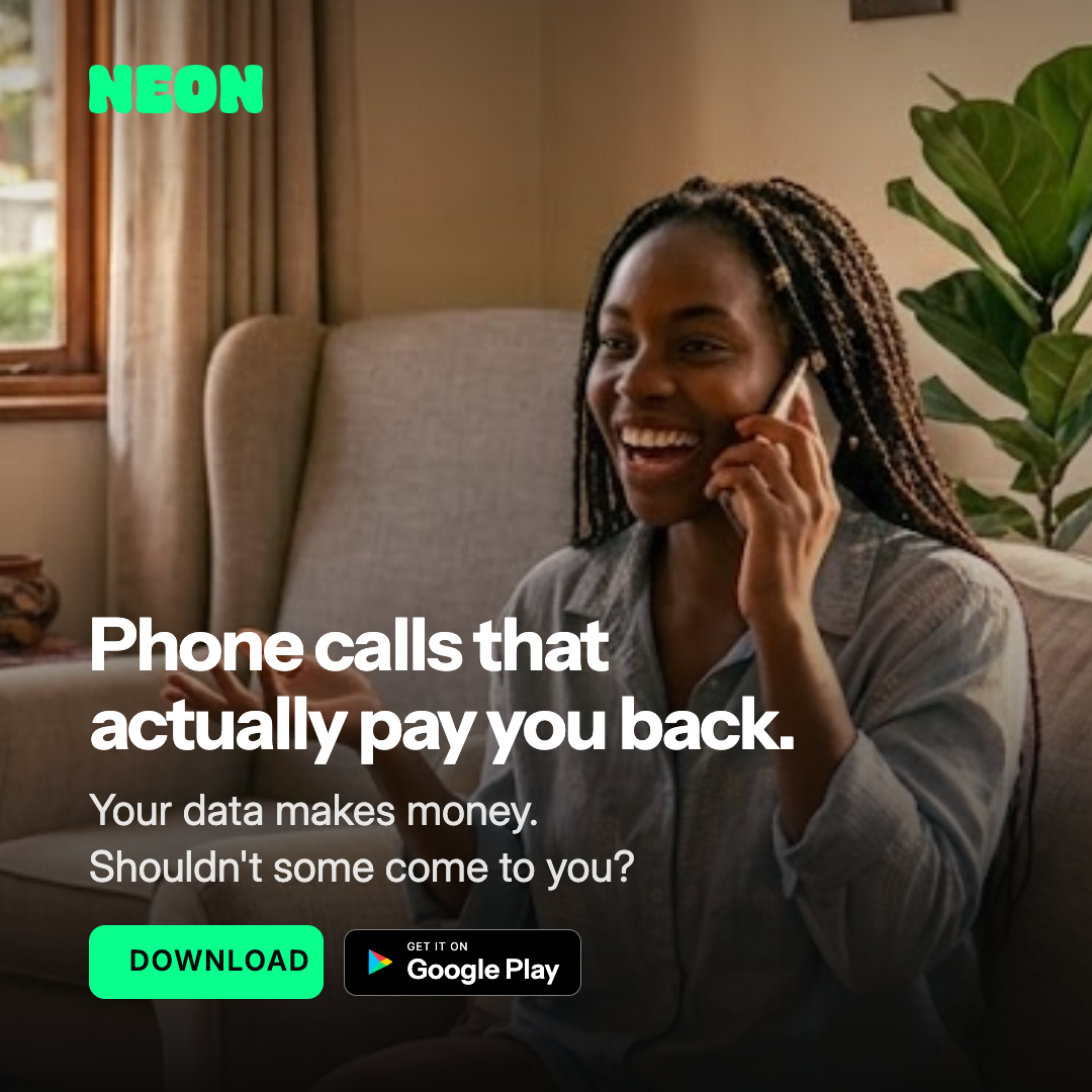 Neon Mobile Facebook ad
