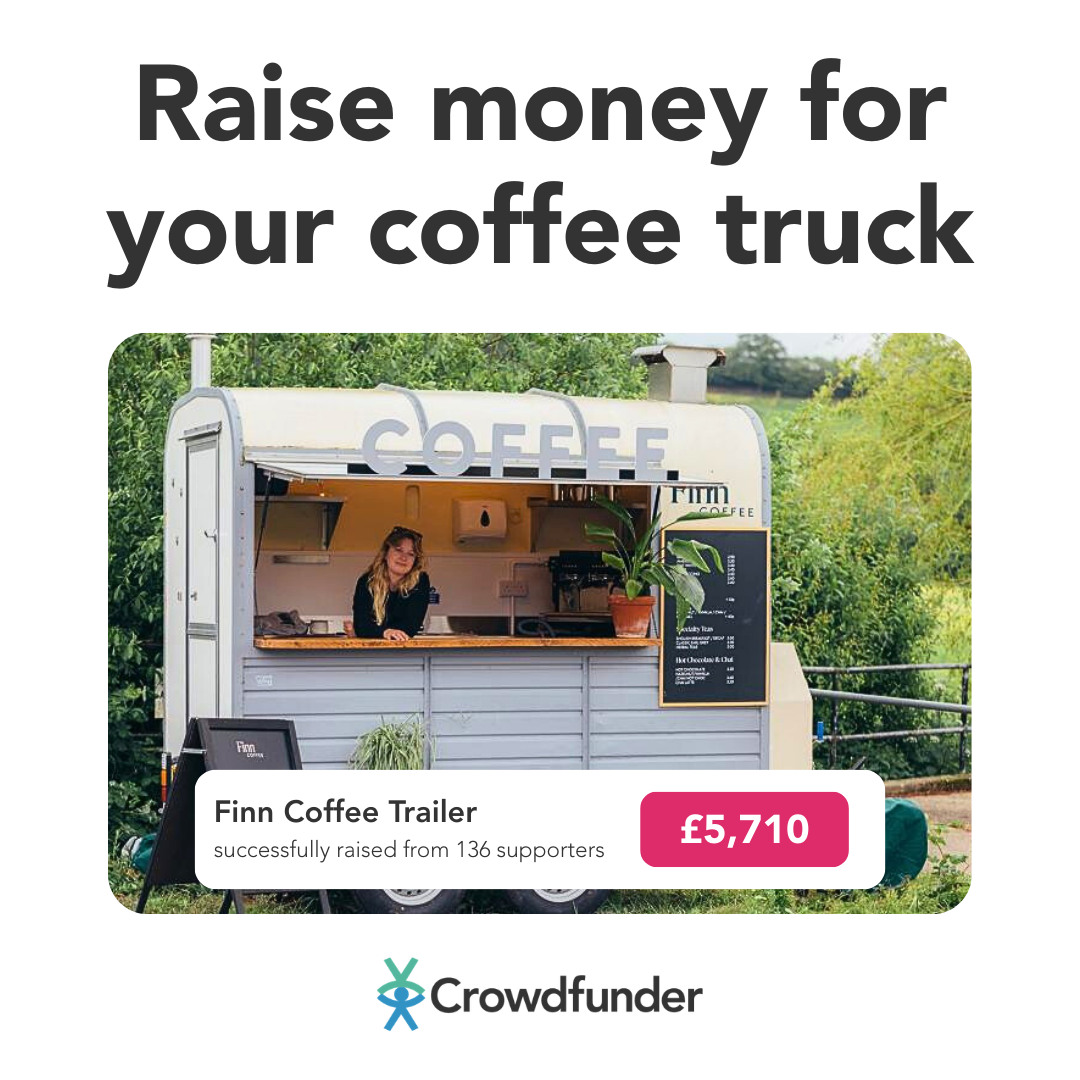 Crowdfunder Facebook ad: Keep your community fed