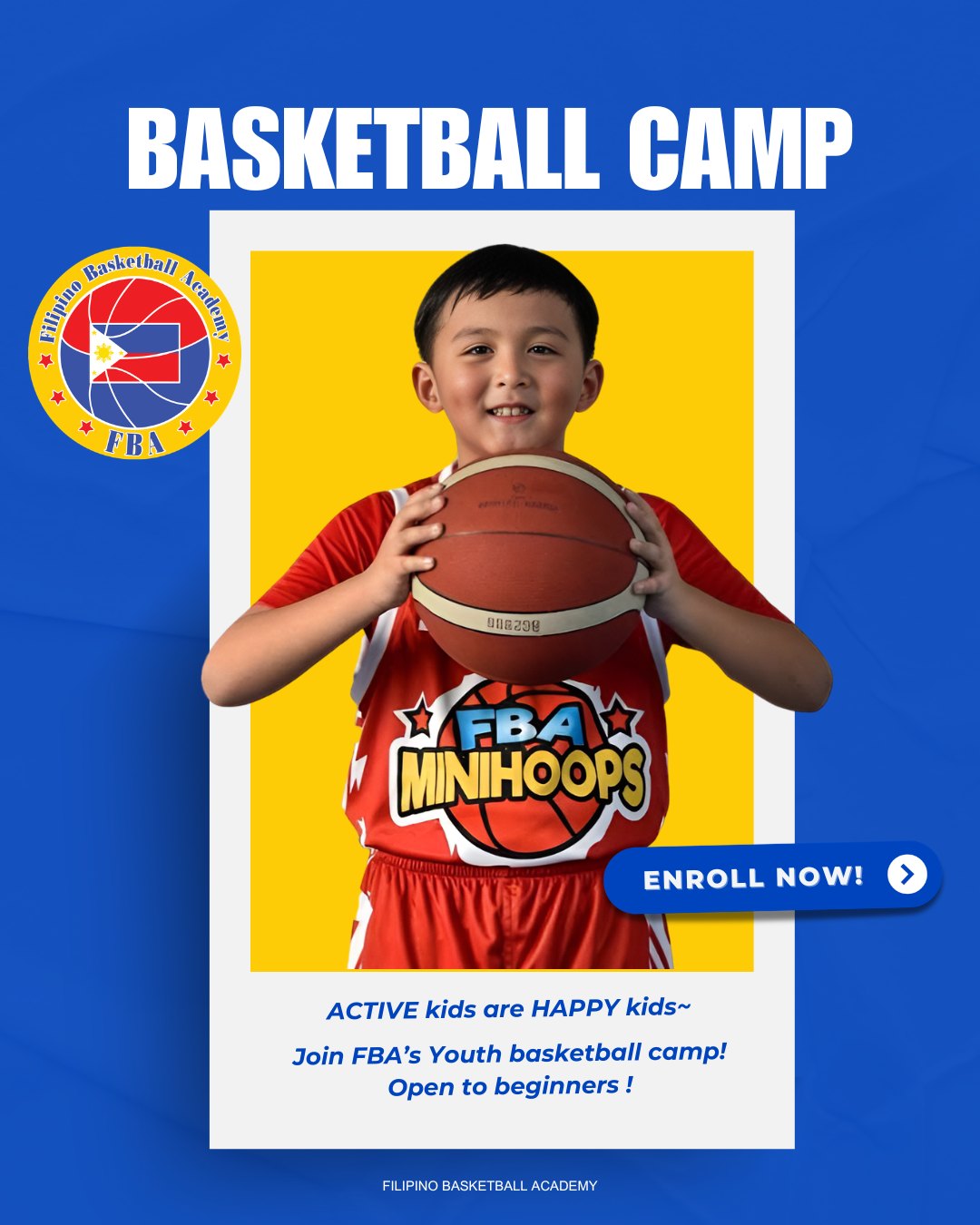 Filipino Basketball Academy Facebook ad