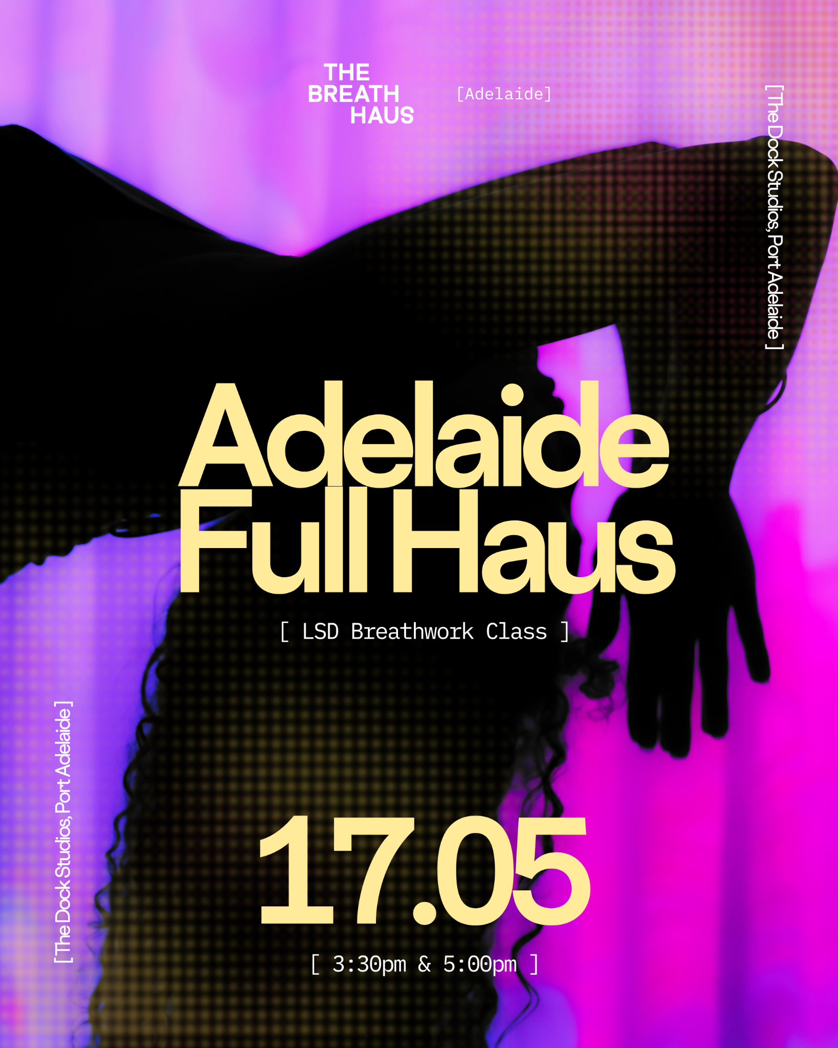 The Breath Haus Facebook ad: The Breath Haus Adelaide: May 17!