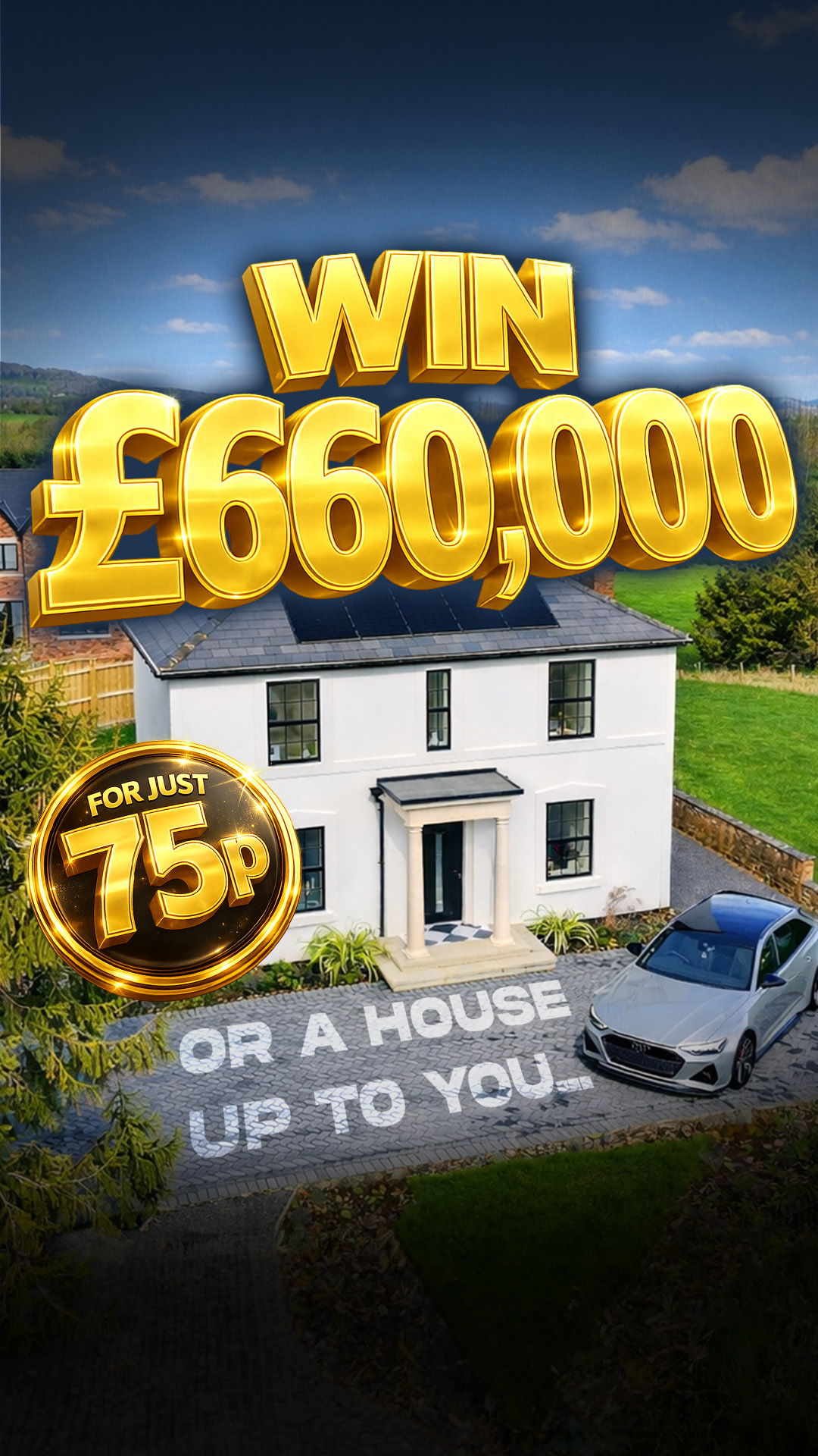 Dream Car Giveaways Facebook ad