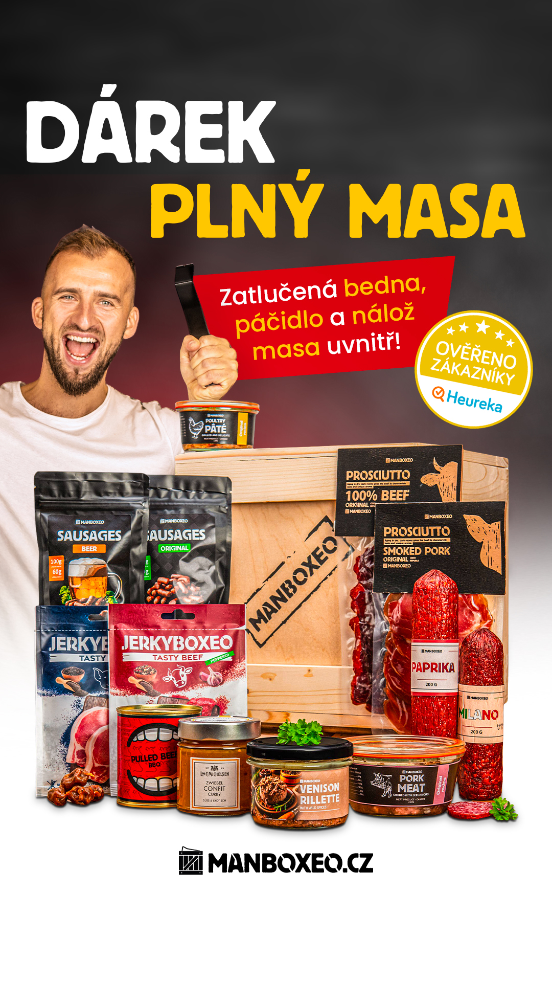 Manboxeo - originální dárky Facebook ad