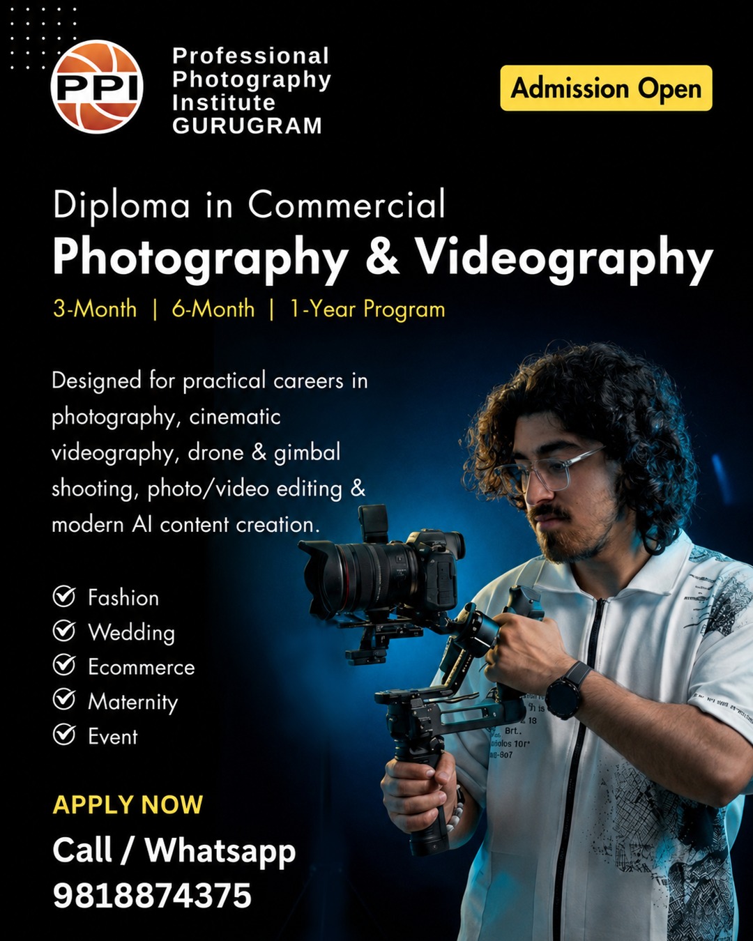 Professional Photography Institute Facebook ad