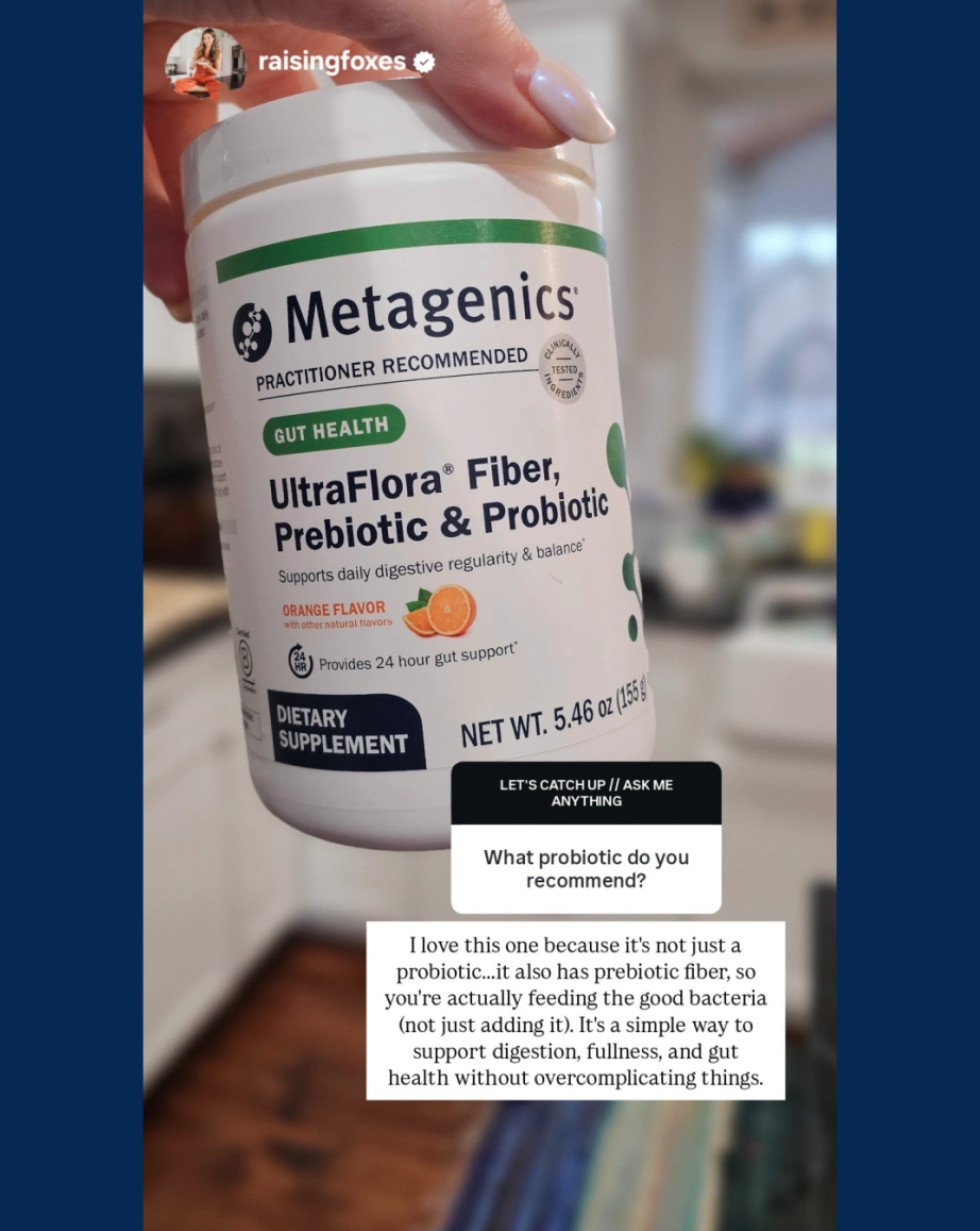 Metagenics Facebook ad