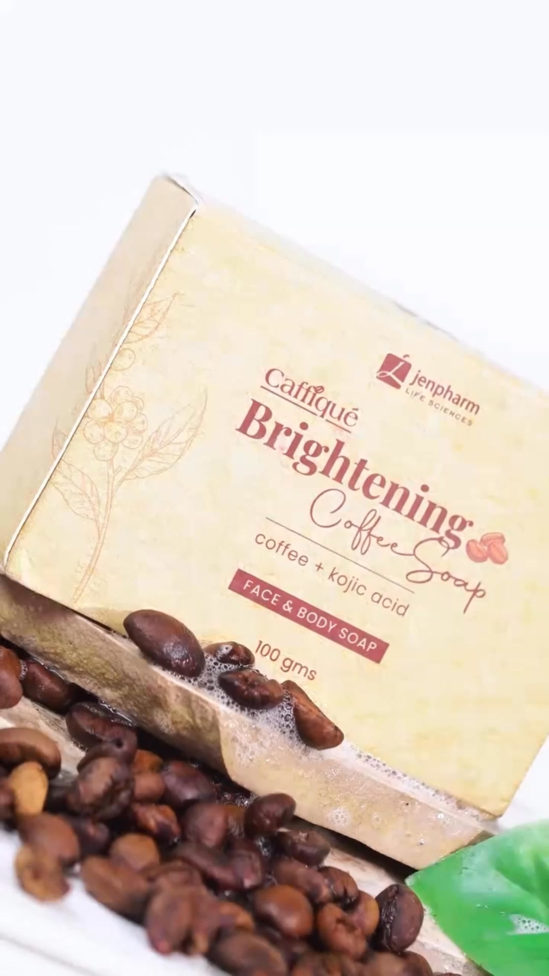 Jenpharm Life Sciences Facebook ad: Coffee Soap Full Launch, 20% OFF