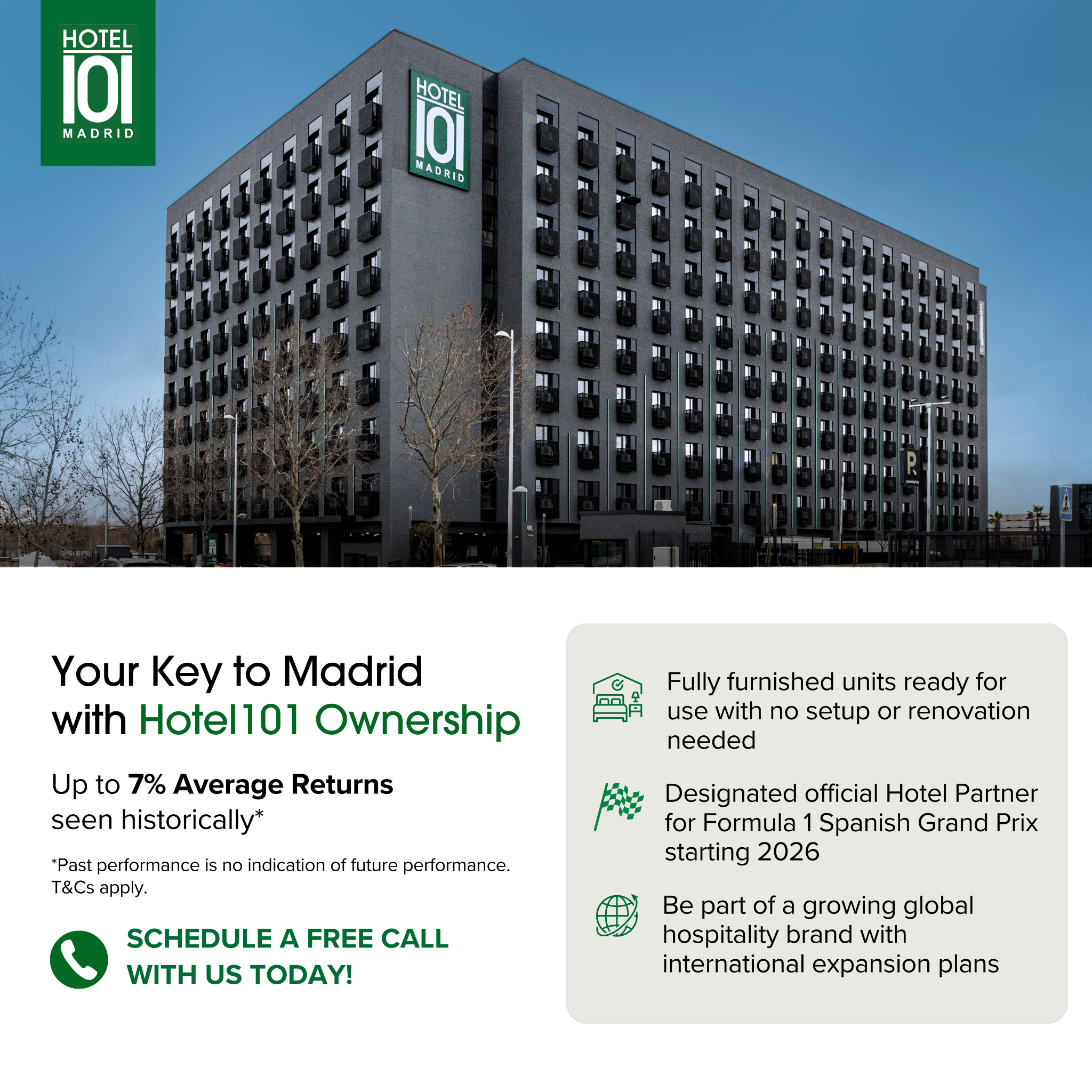 Hotel101 Global Facebook ad
