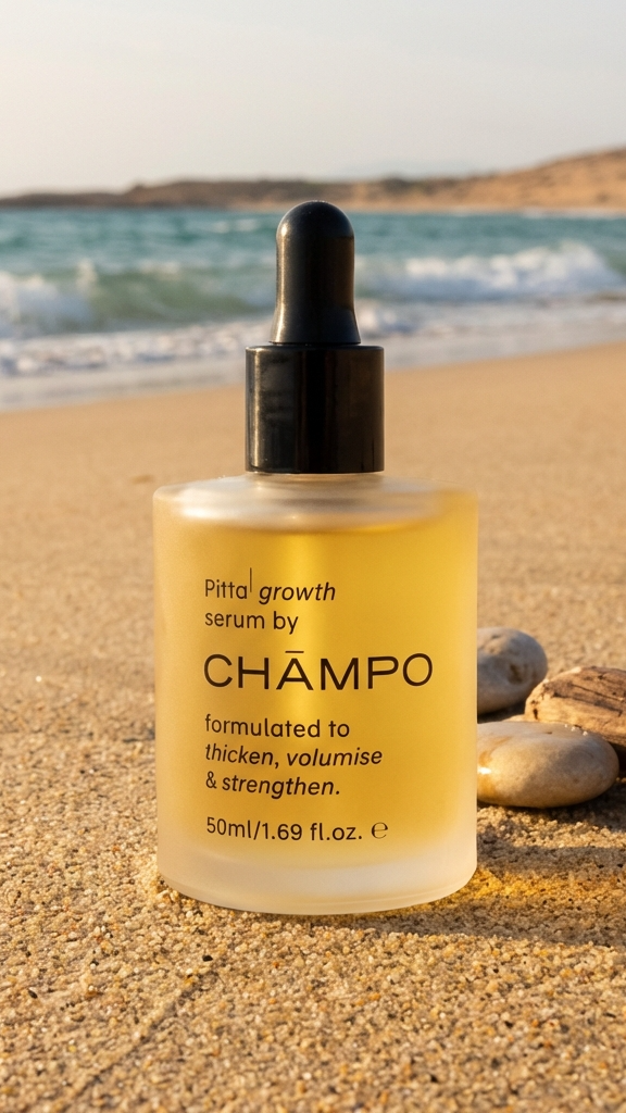 Chāmpo Haircare Facebook ad