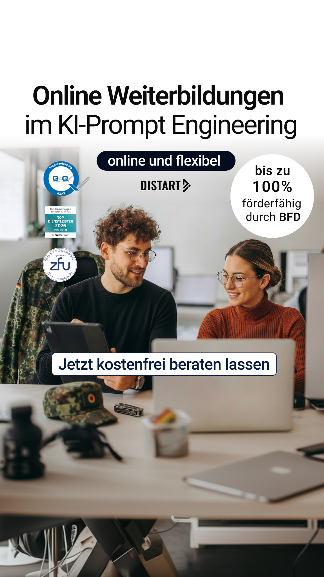 Distart Facebook ad