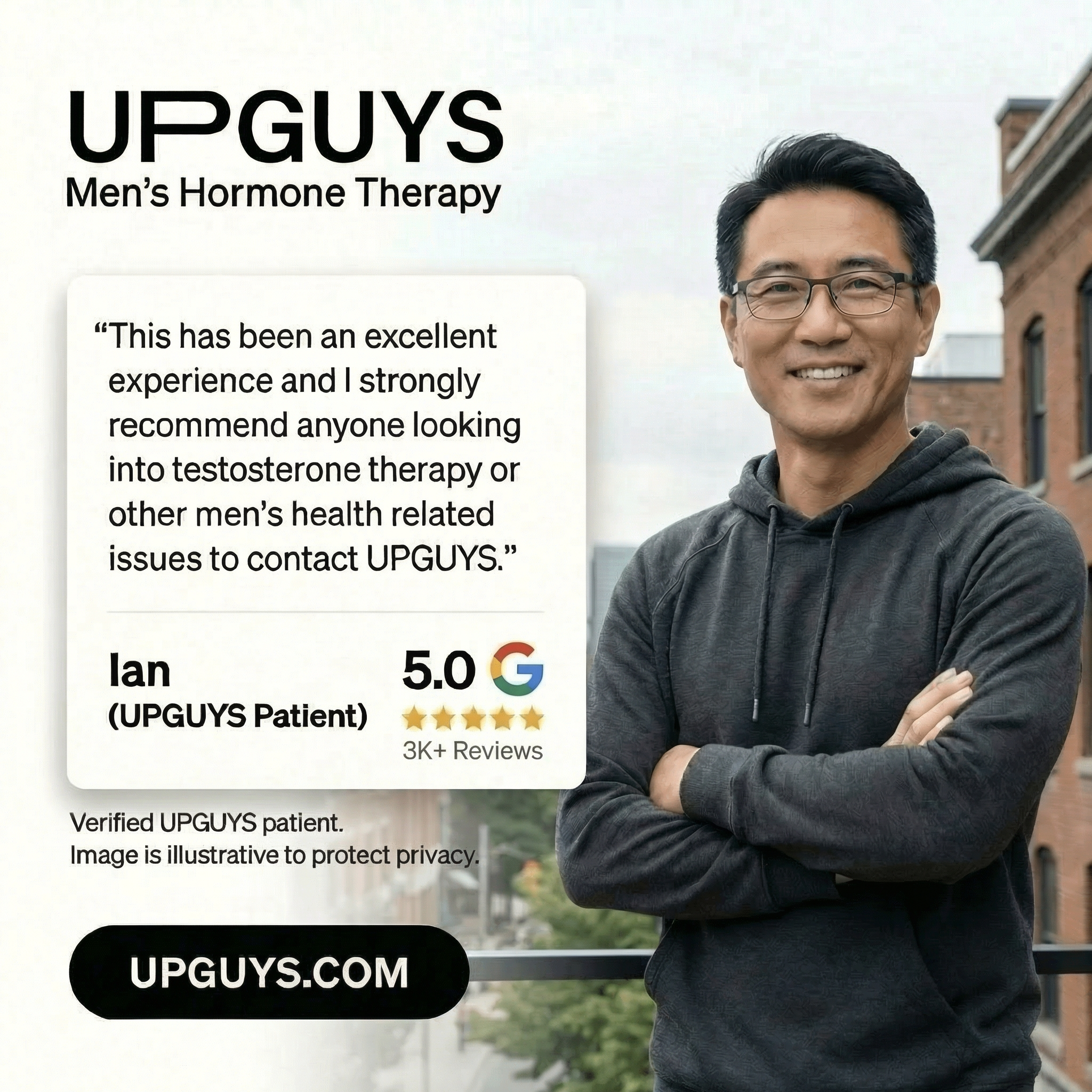 Upguyshealth Facebook ad